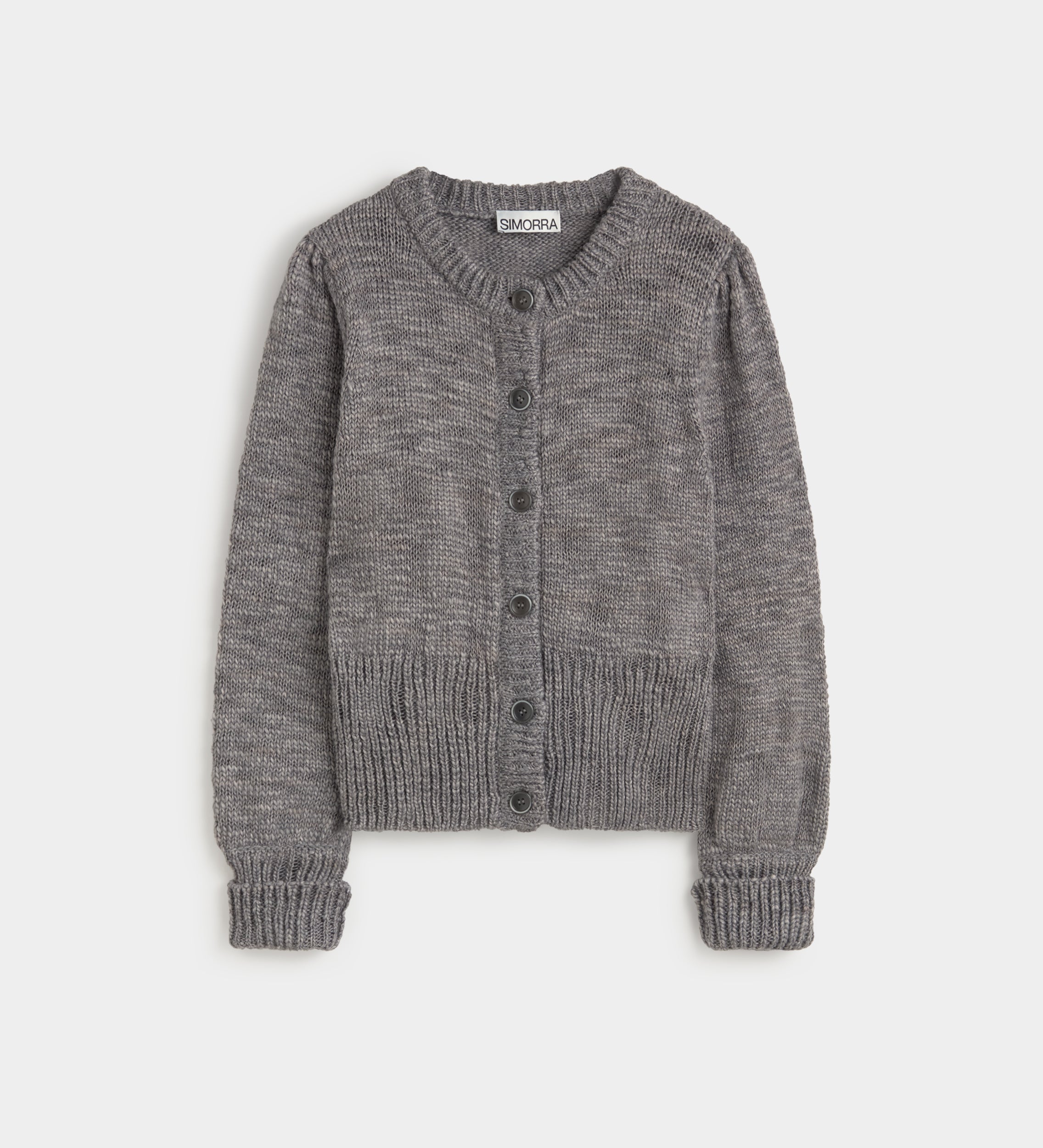 Cardigan court en maille