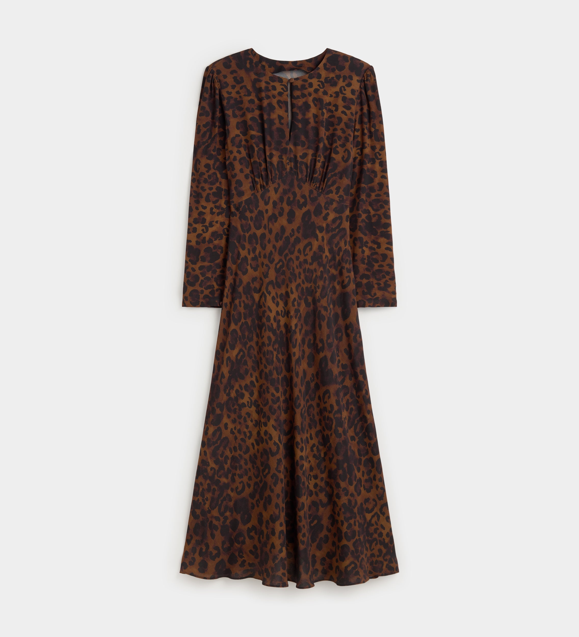 Robe longue imprimée