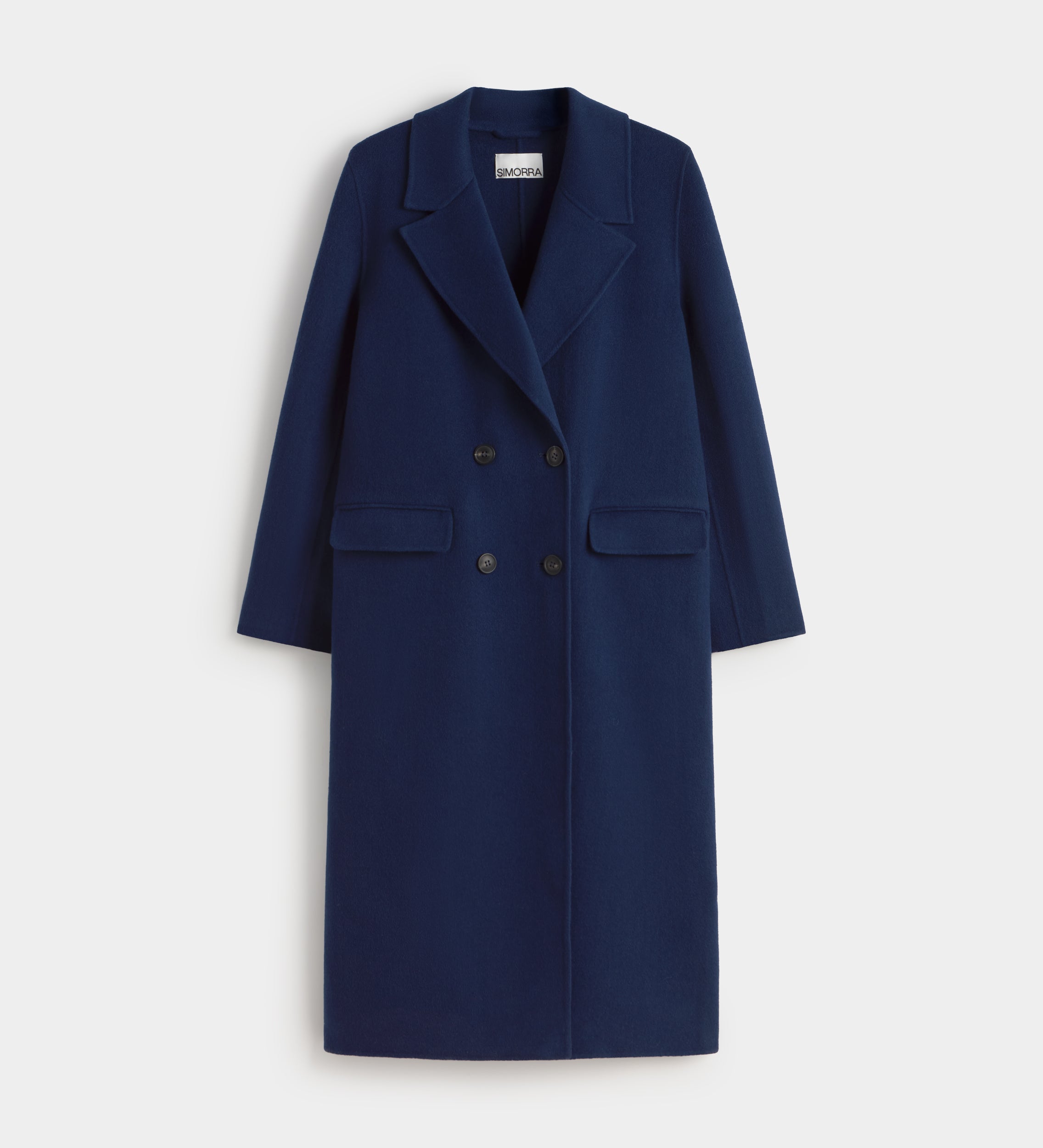 Manteau en laine double face