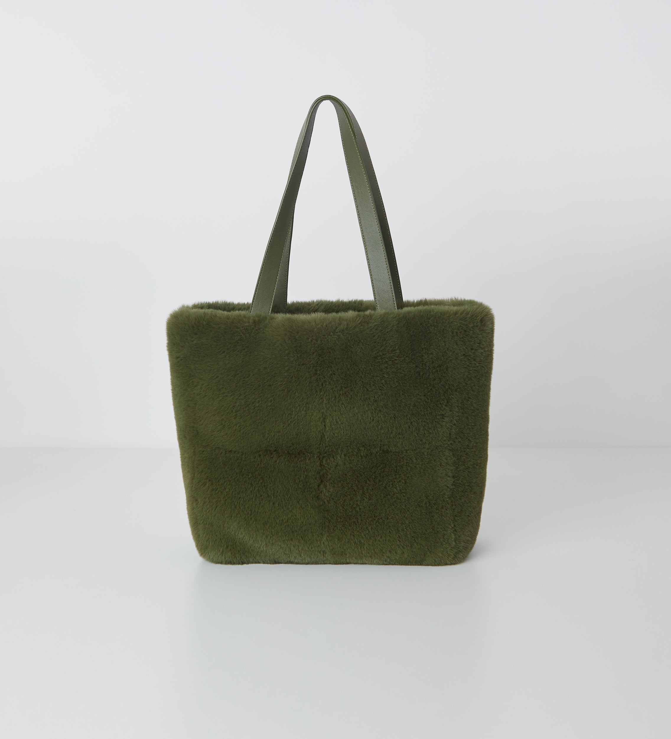 Bolso shopper ecopelo