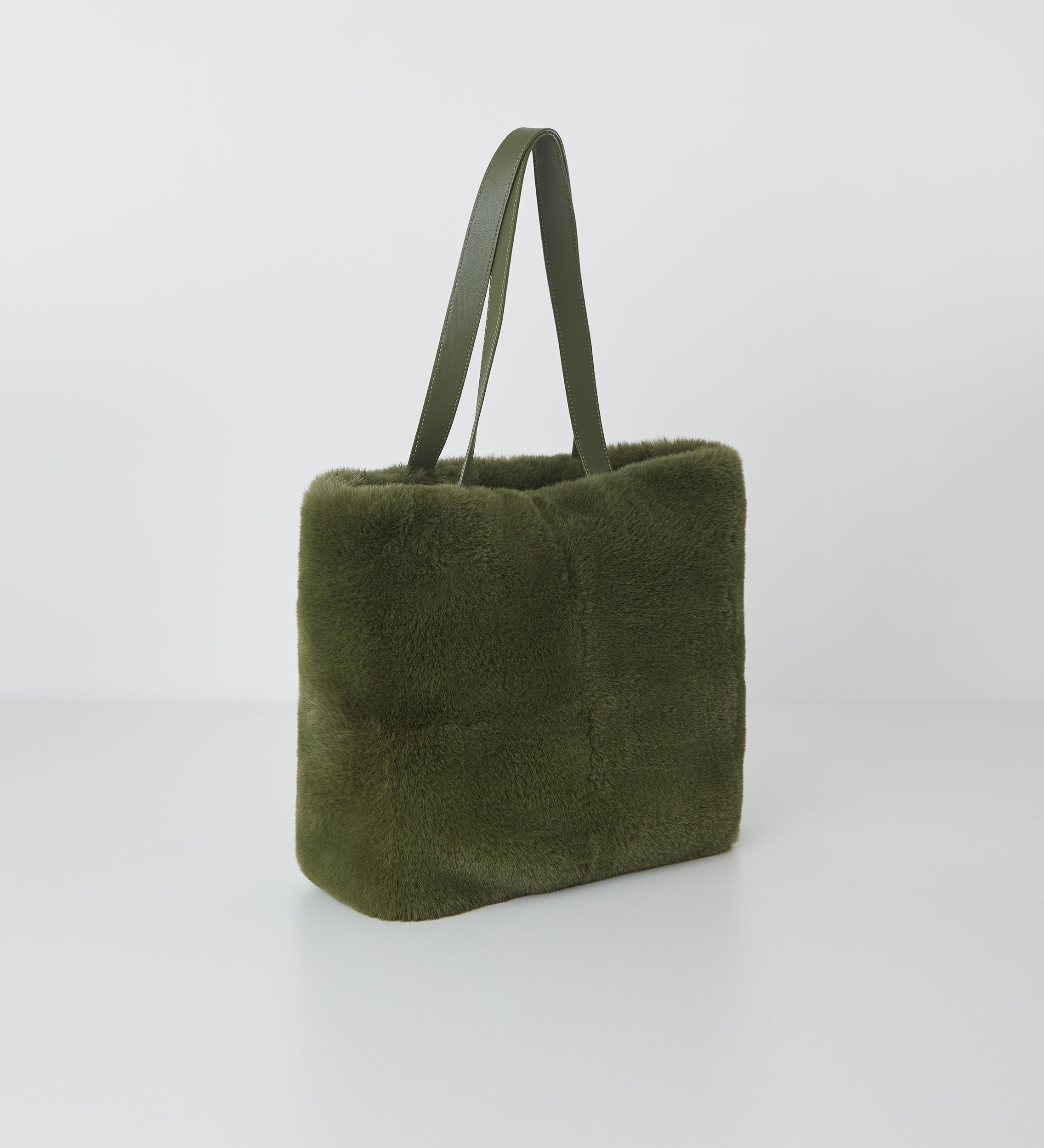 Bolso shopper ecopelo