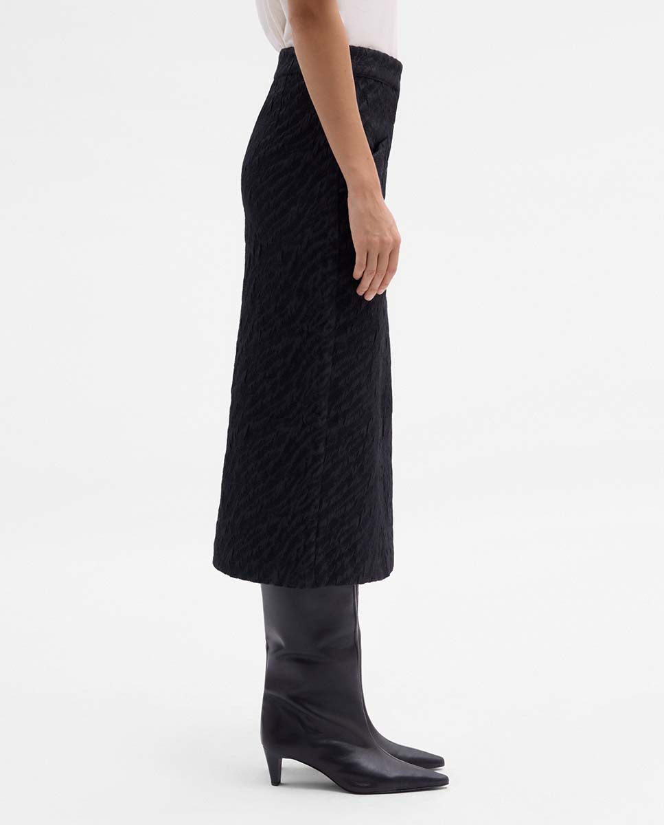 Jupe crayon jacquard