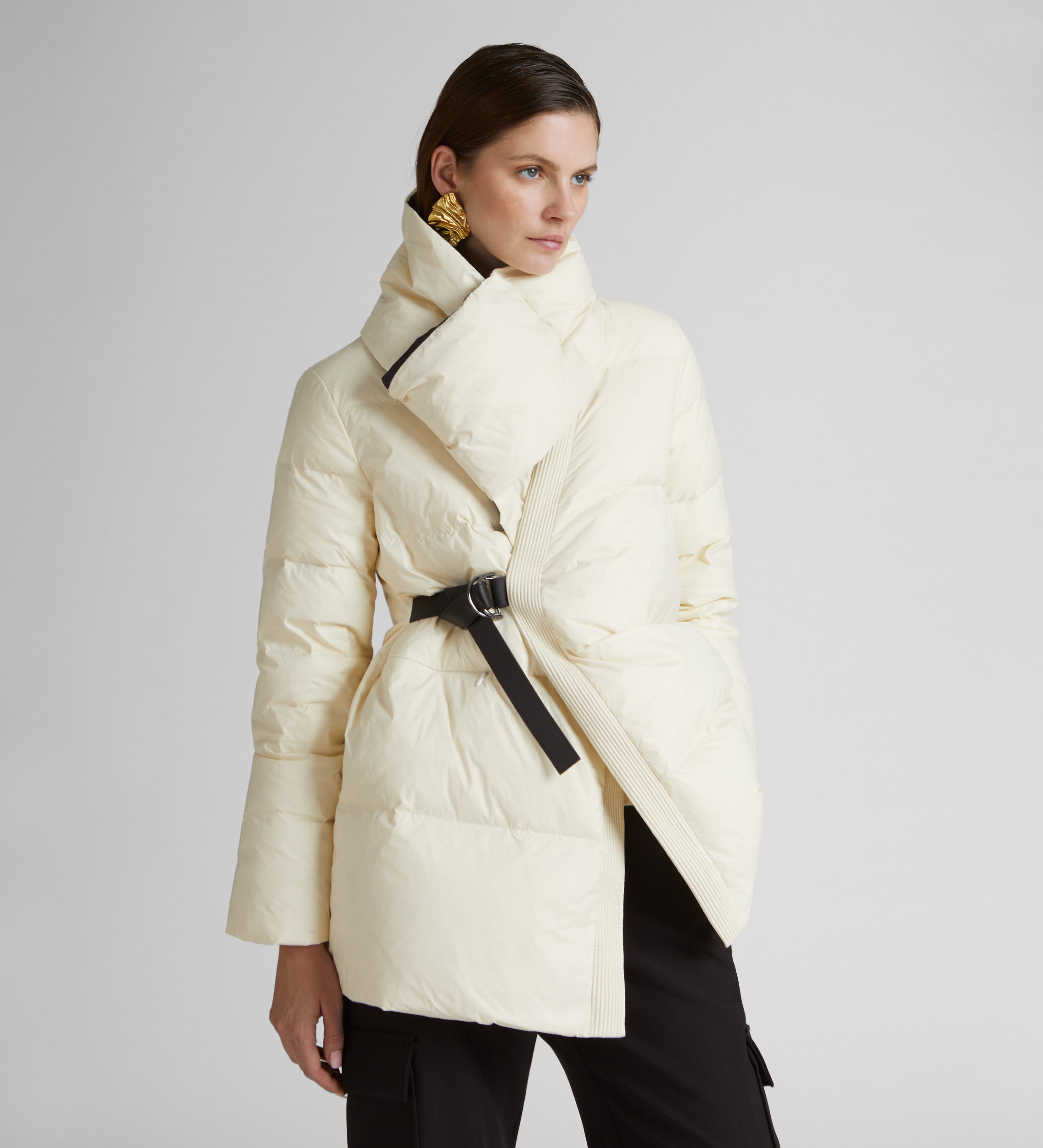 Echarpe parka courte