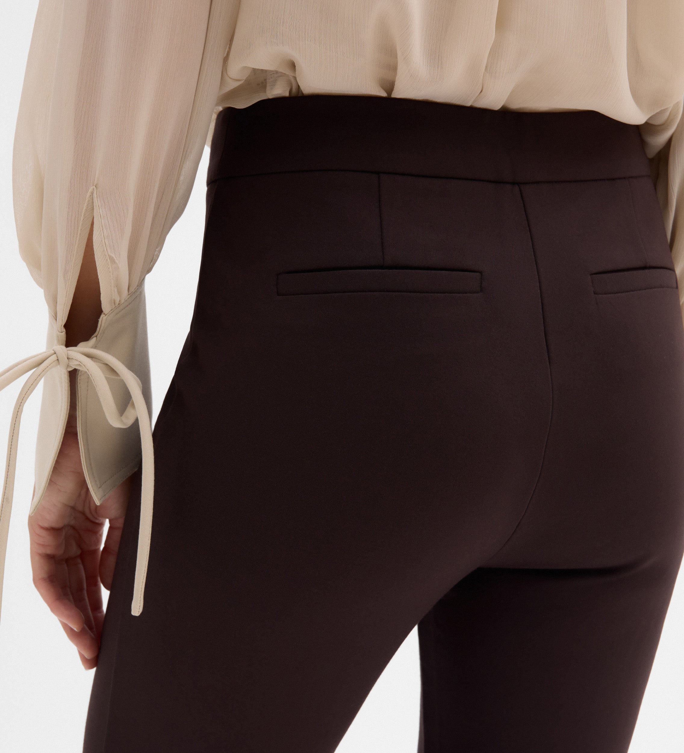 Flared pants belt