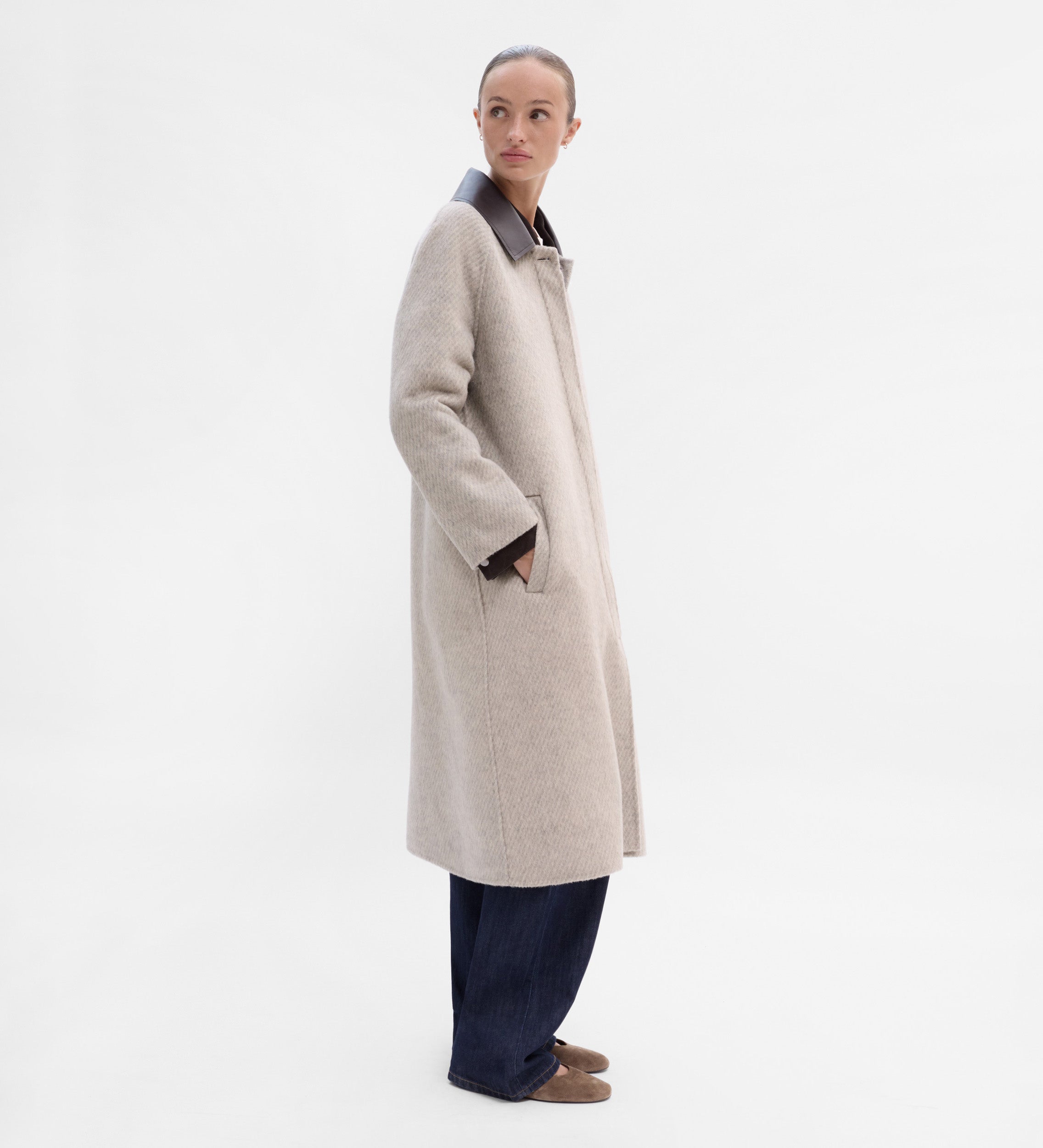 Napa collar coat