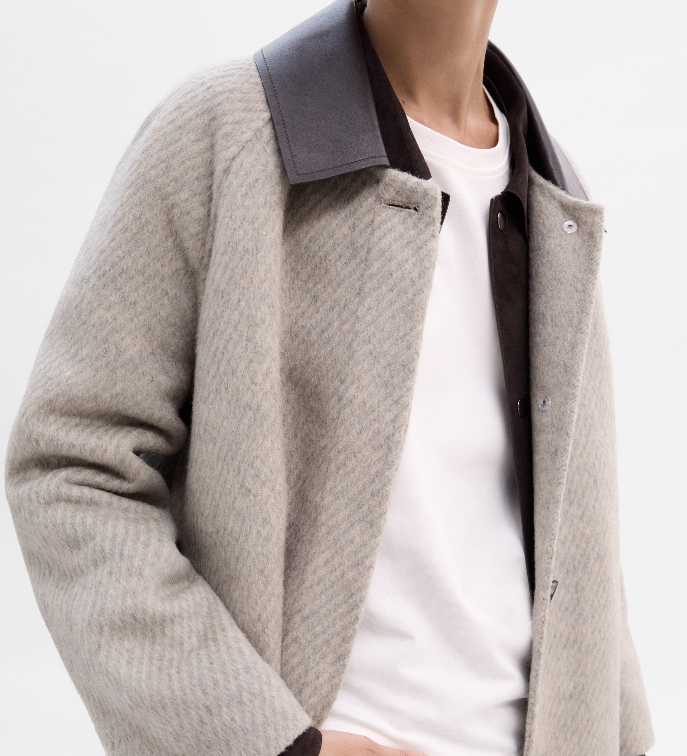 Napa collar coat