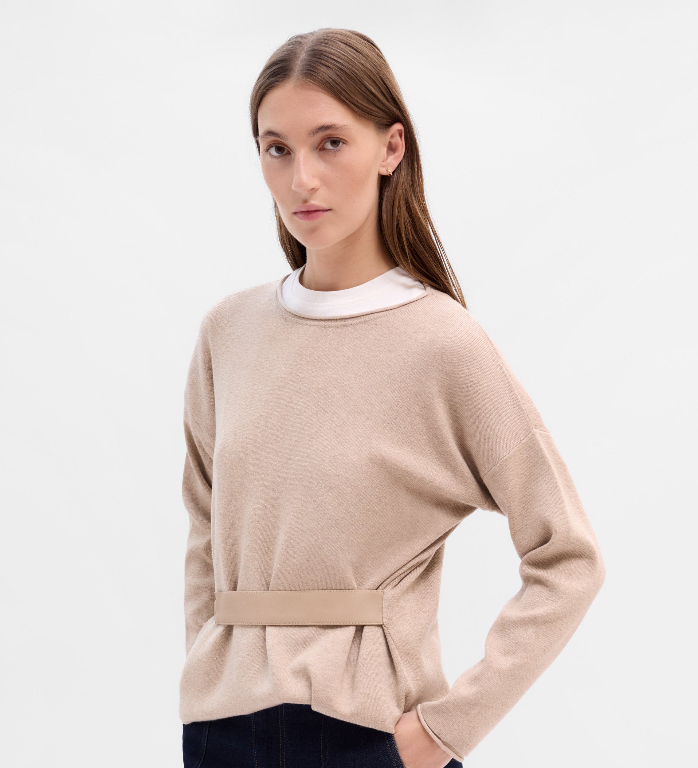 Bande détail en pull