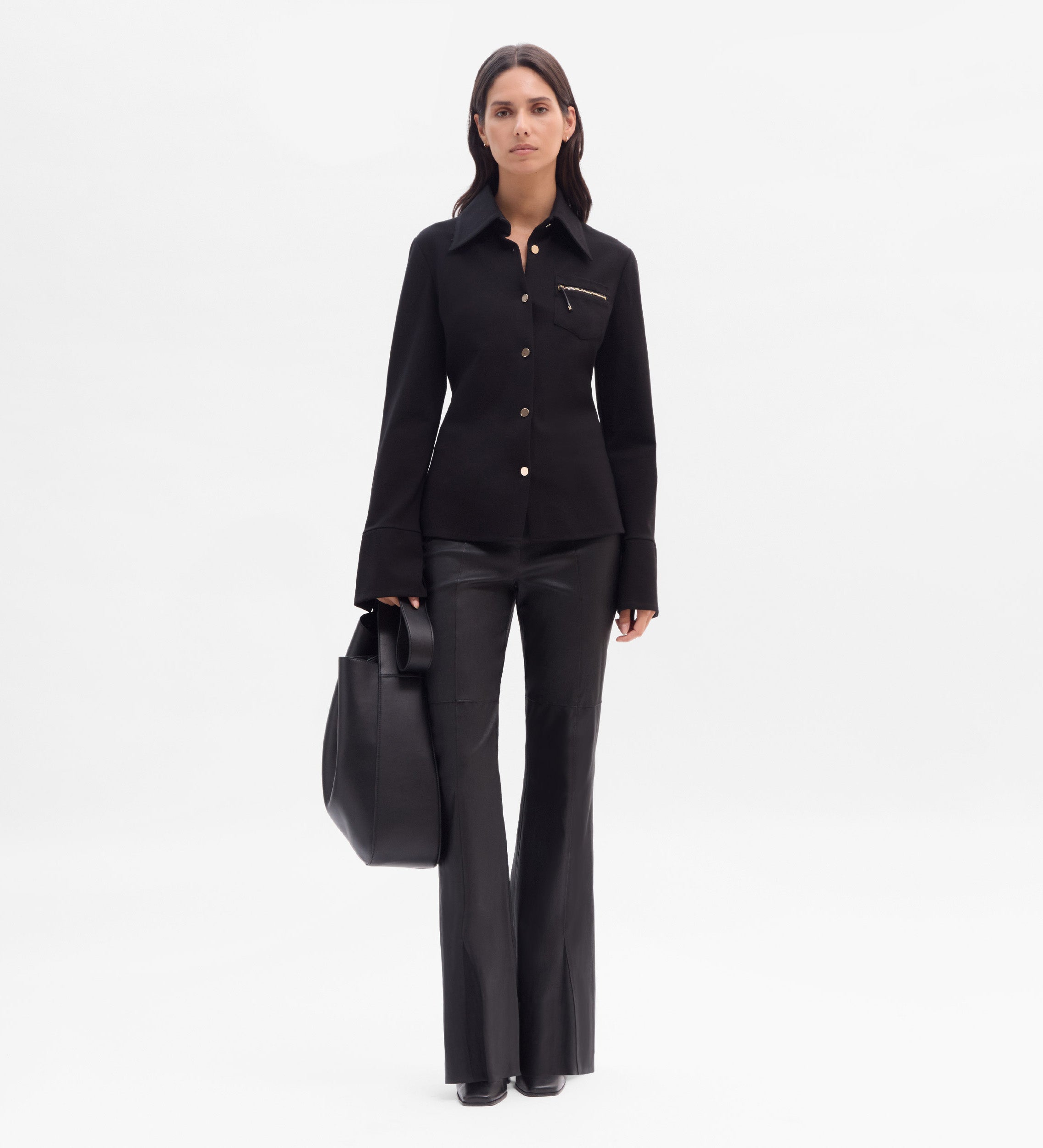 Technical knit shirt