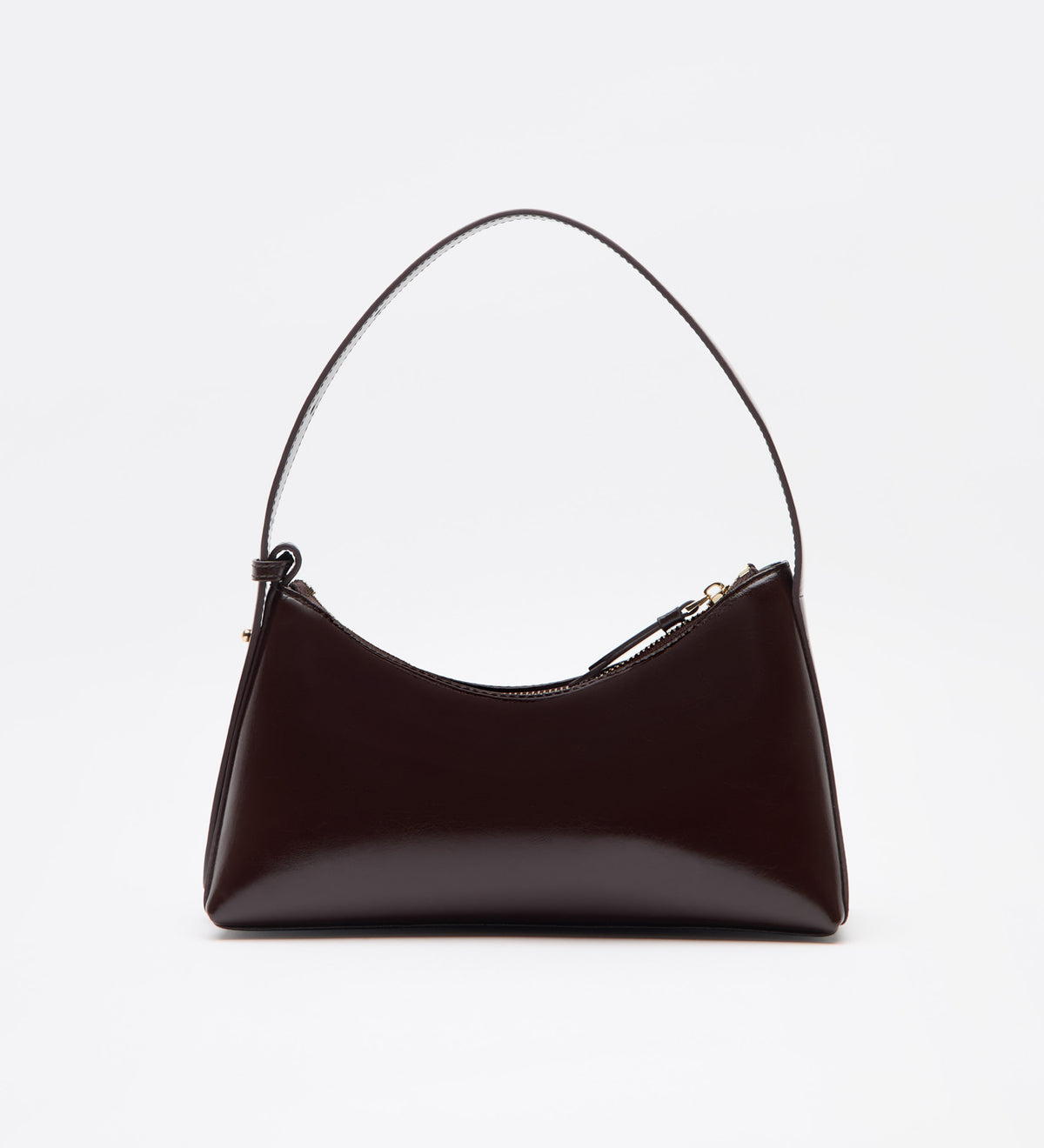 Bolso piel estilo baguette