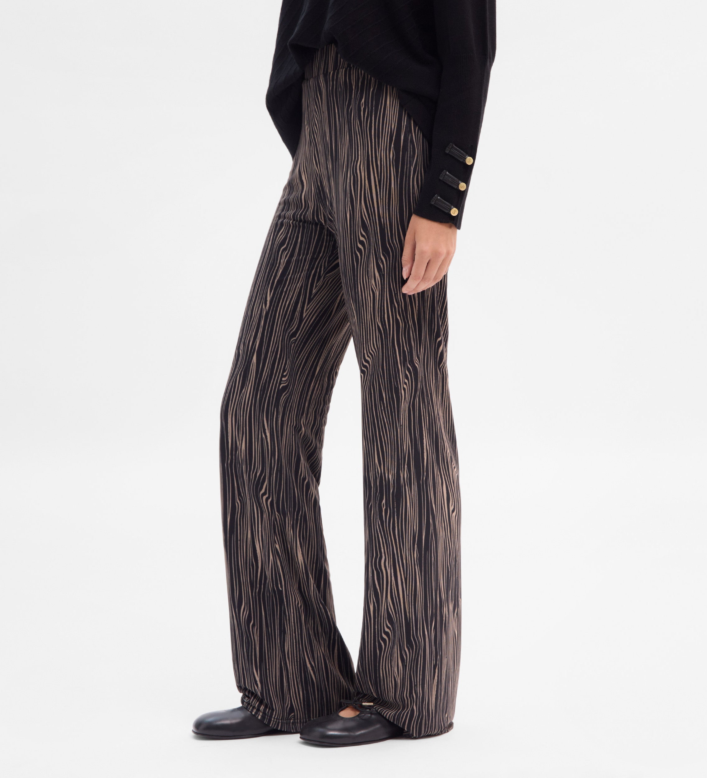 Pantalon en tulle imprimé
