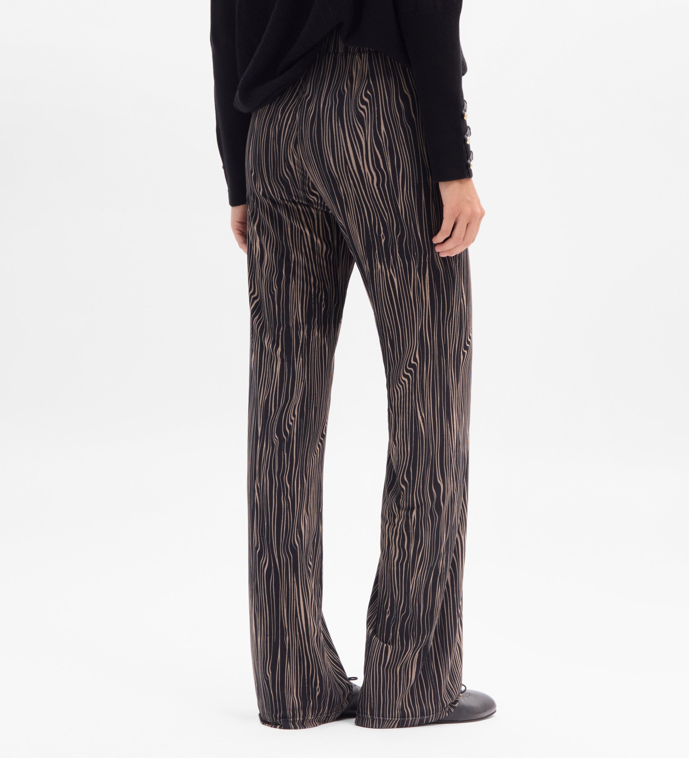 Pantalon en tulle imprimé