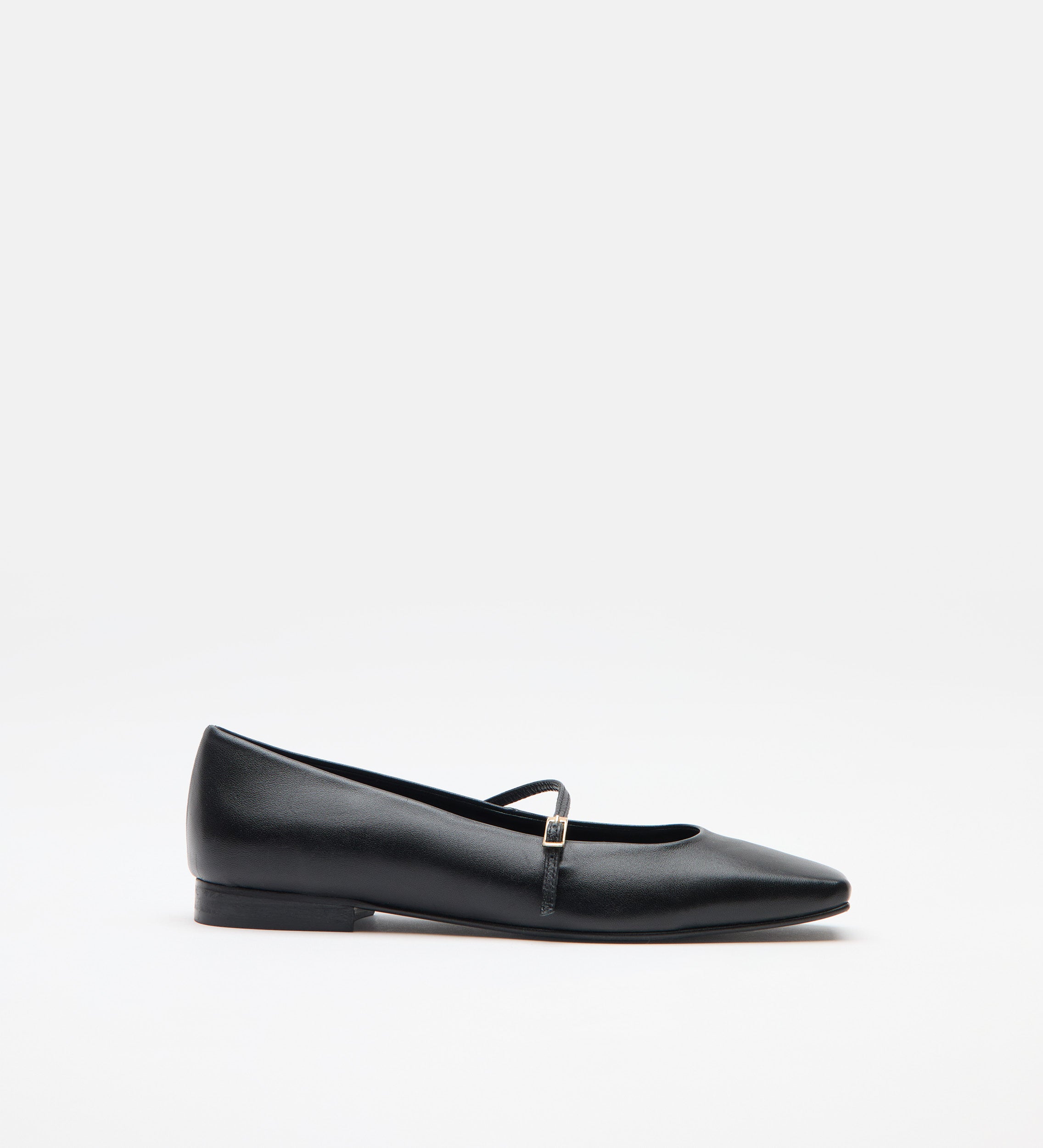 Zapato bailarina punta cuadrada