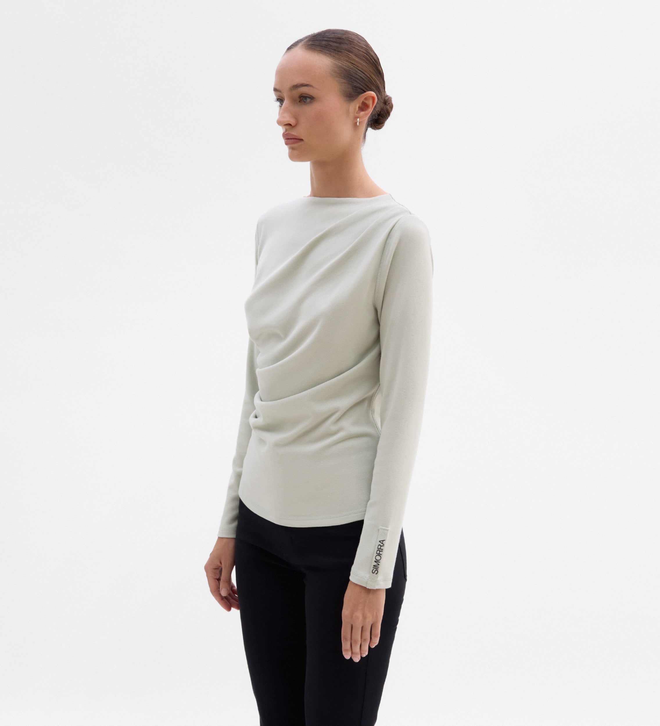 T-shirt drapé