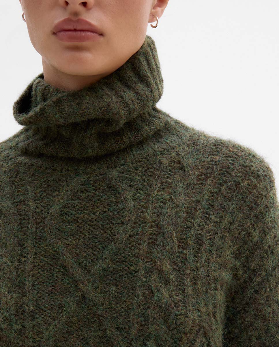 Wool blend sweater