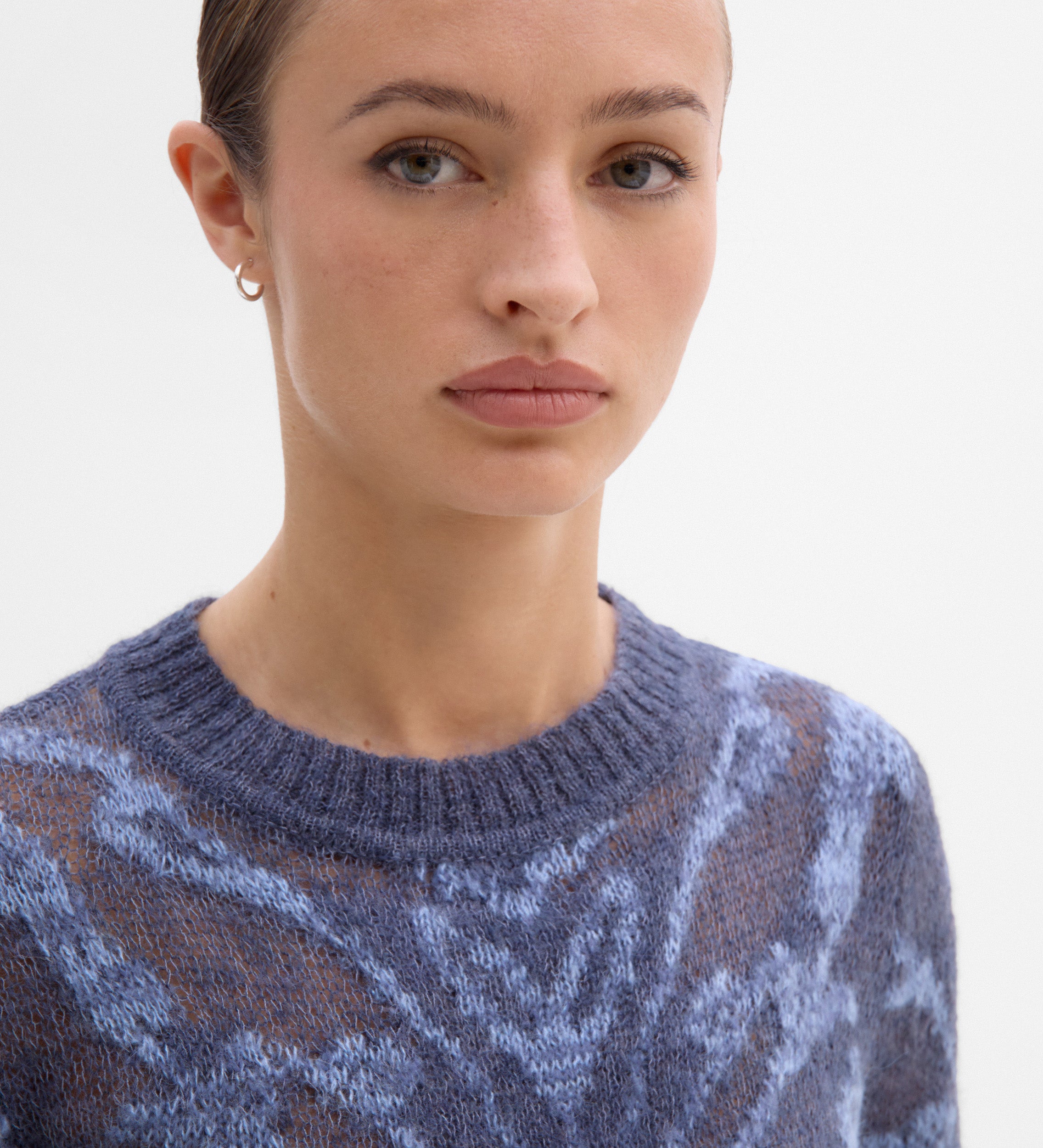 Jersey punto jacquard