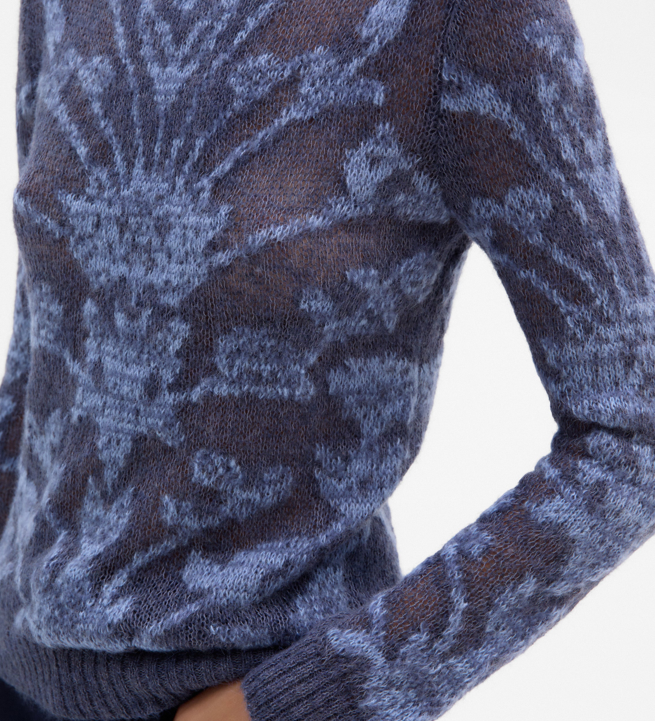 Jersey punto jacquard