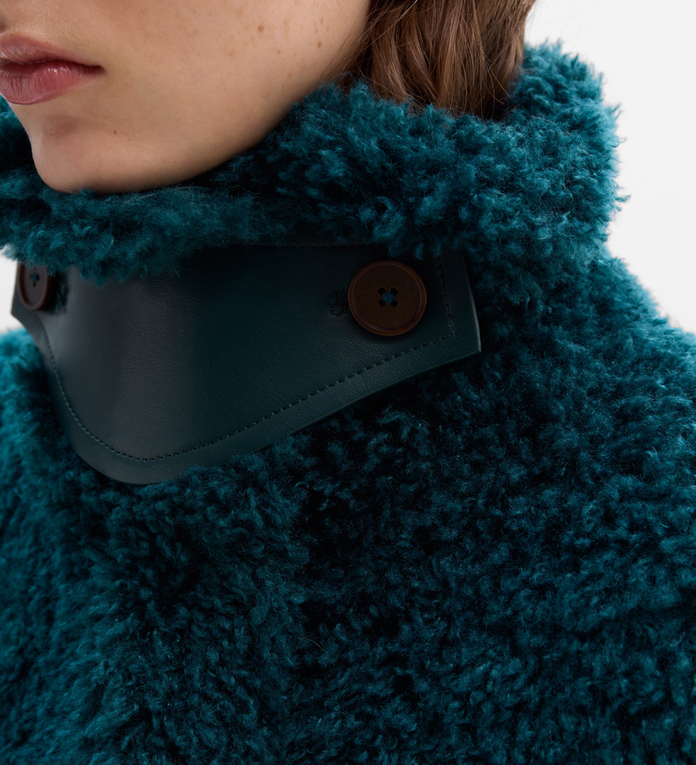 Fur-effect jacket