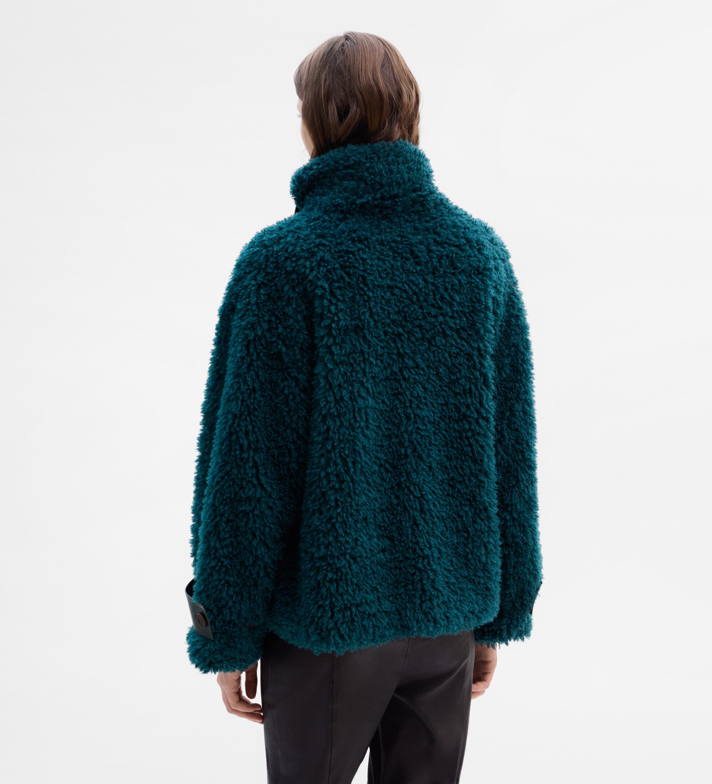 Fur-effect jacket