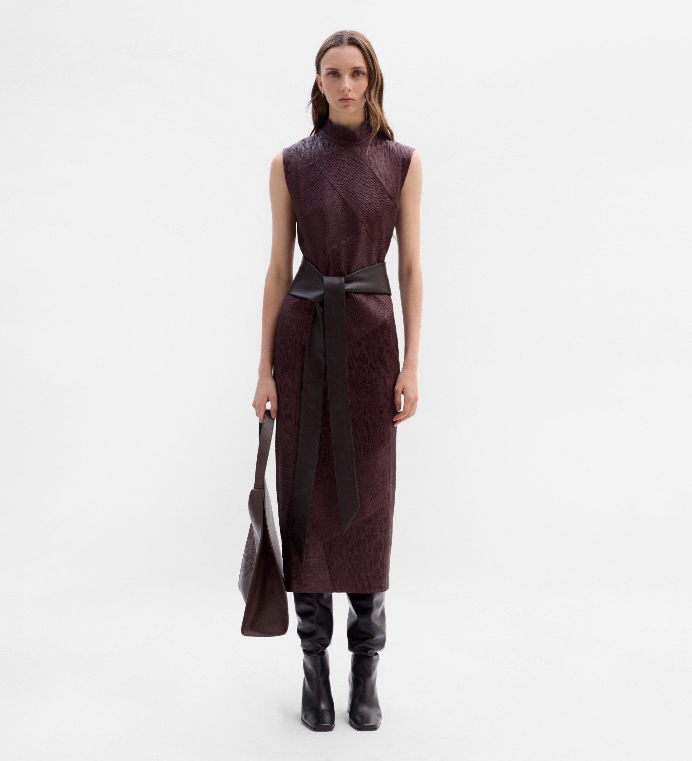 Long textured dress