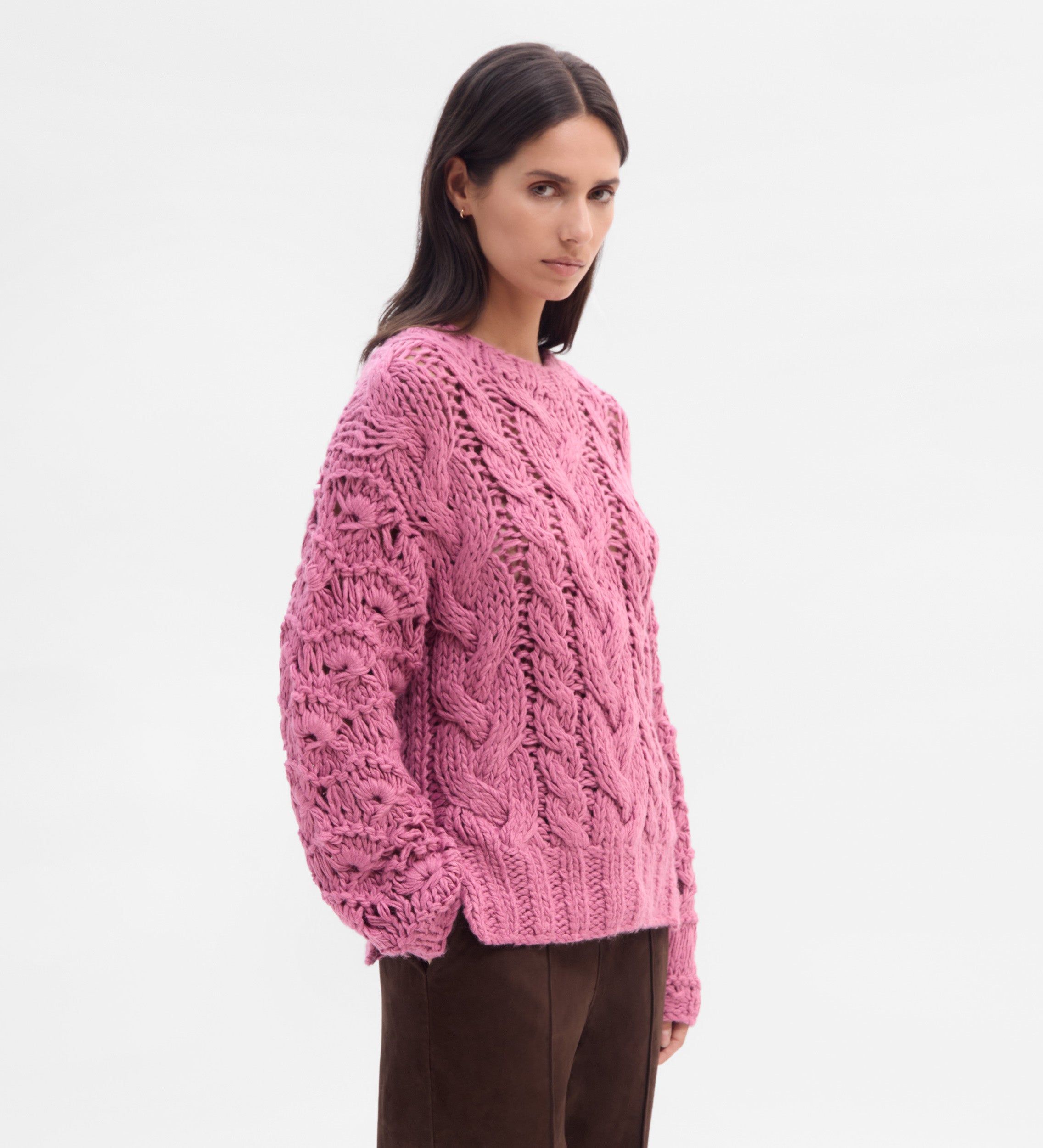 Hand-knitted sweater