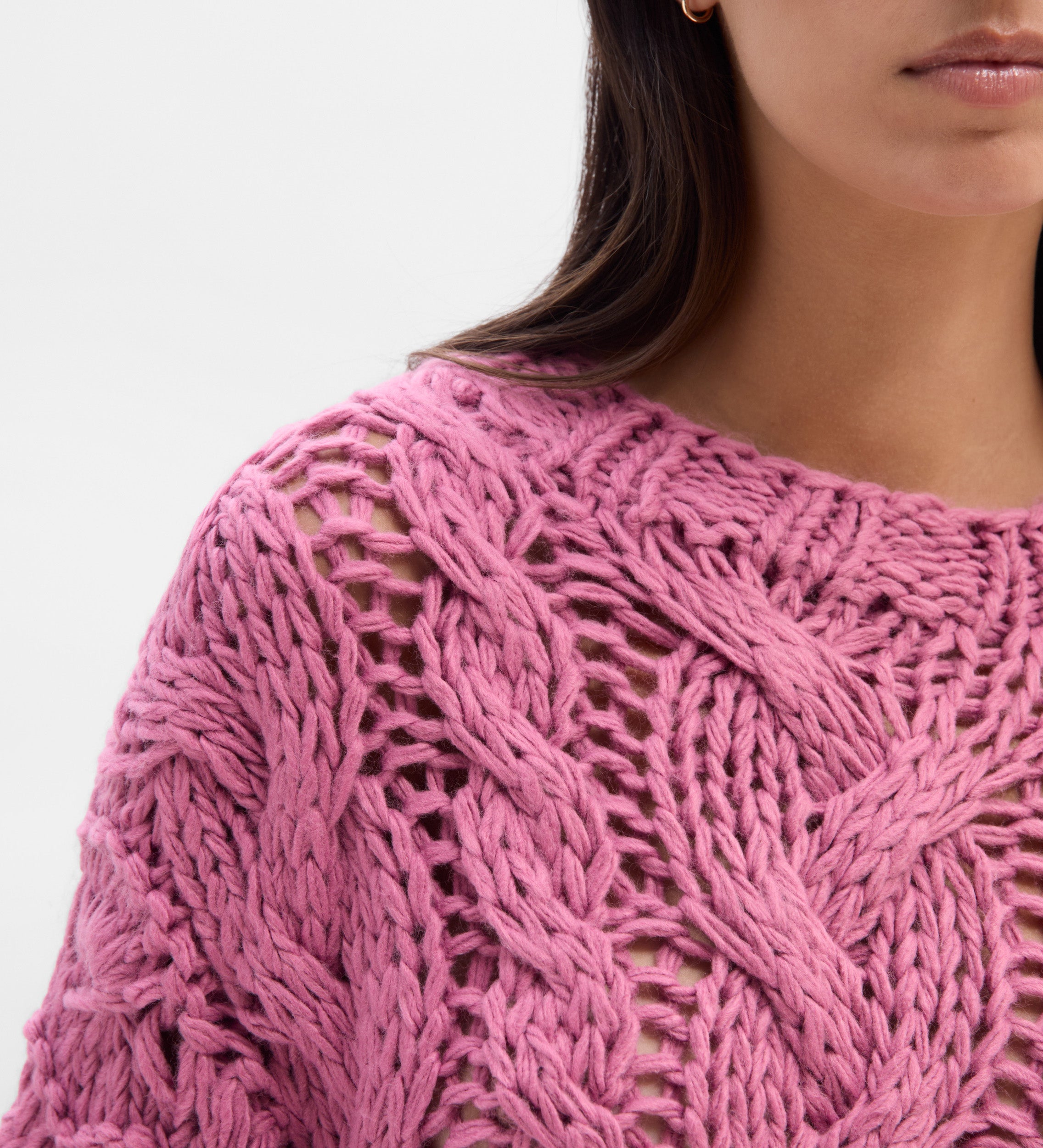 Hand-knitted sweater