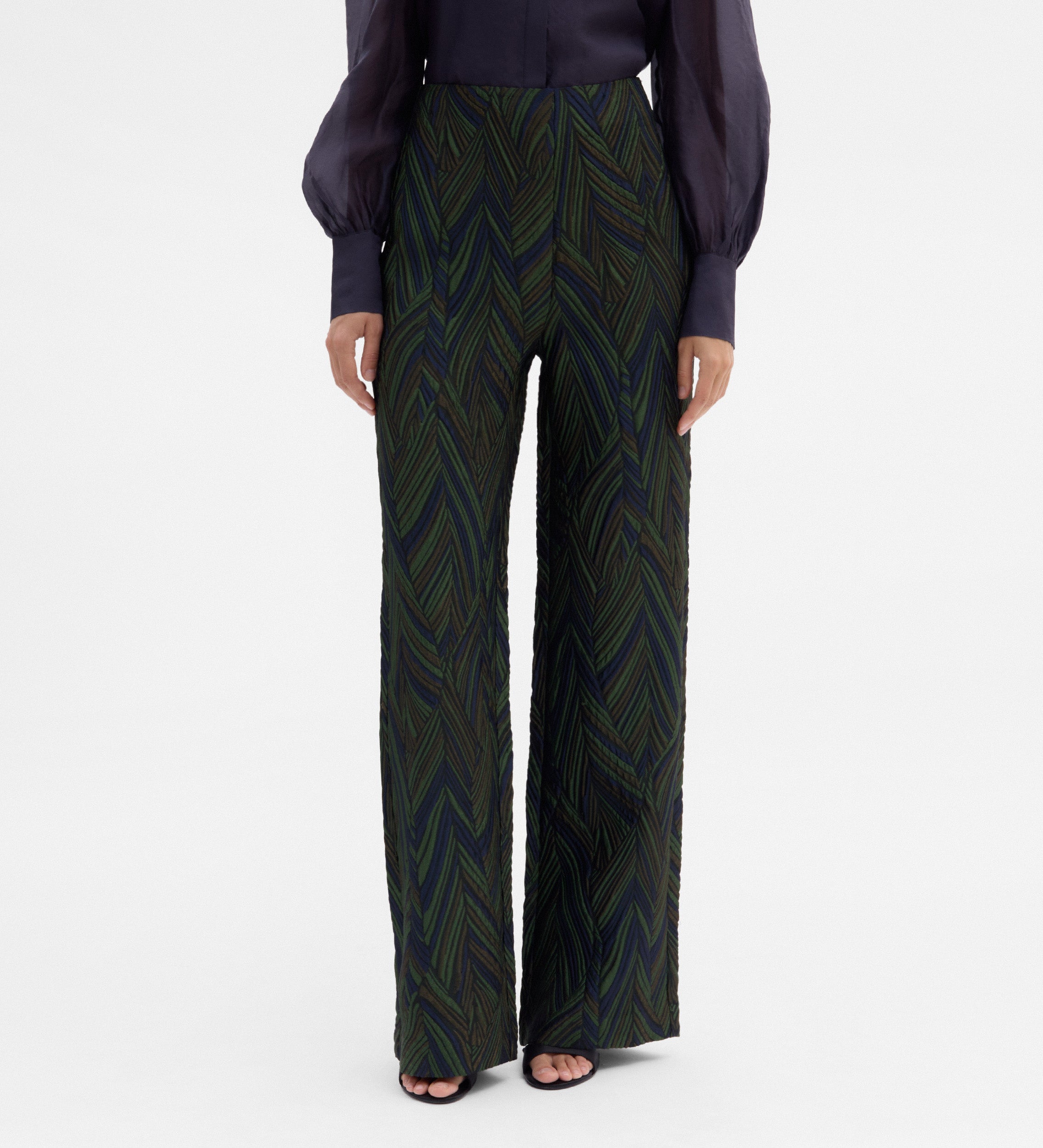Fancy woven pants