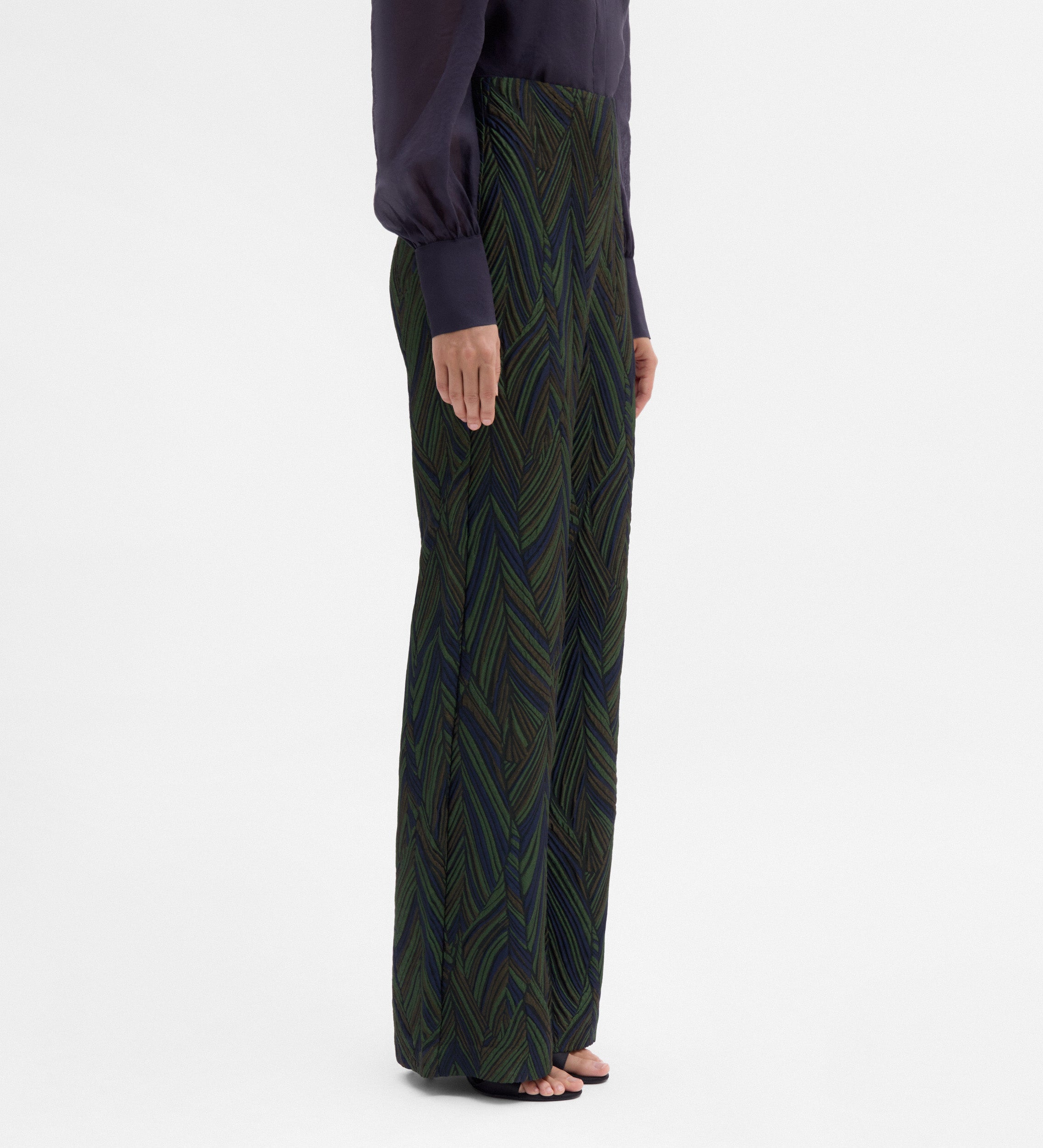 Fancy woven pants