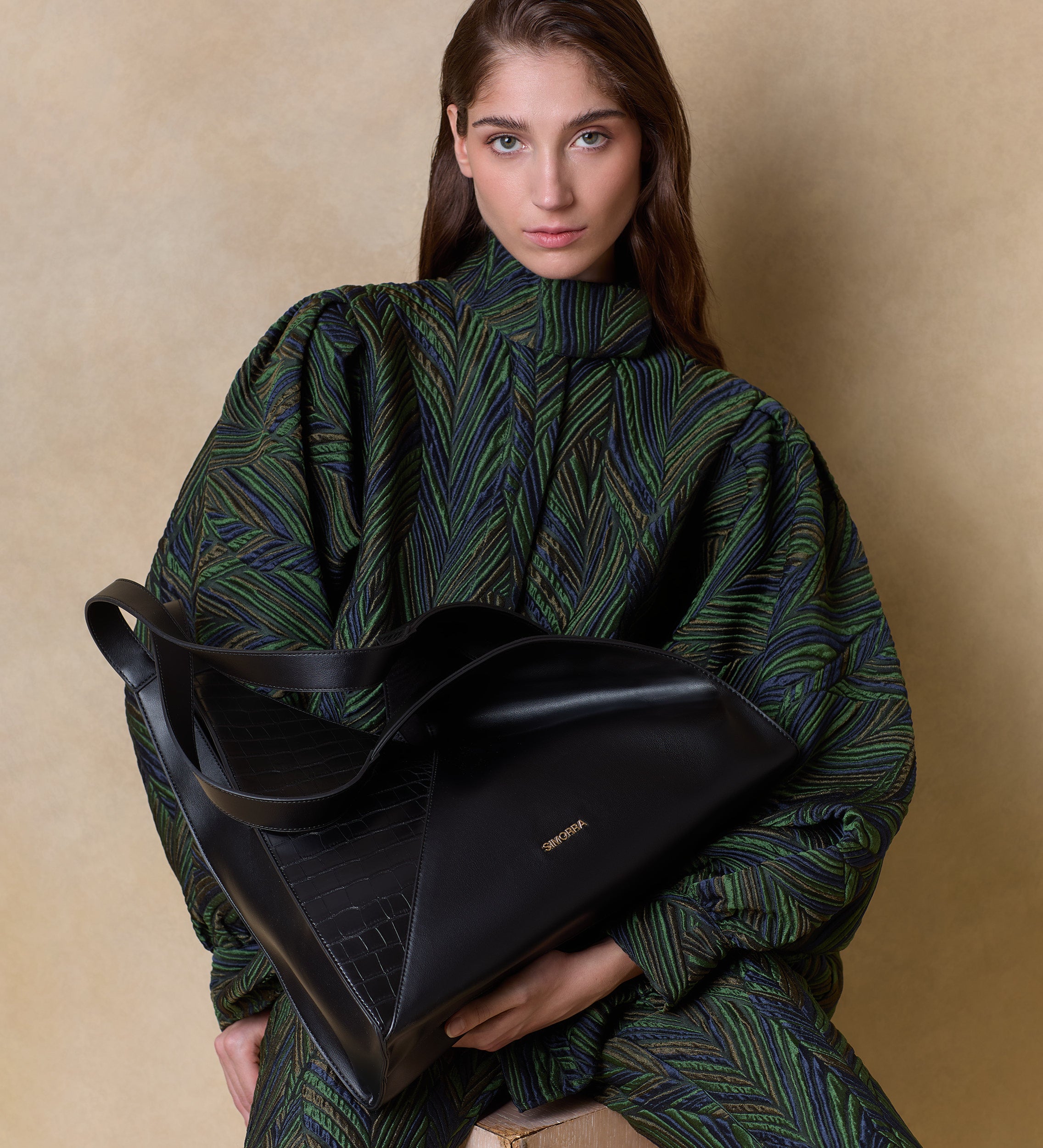 Fantasy fabric blouse