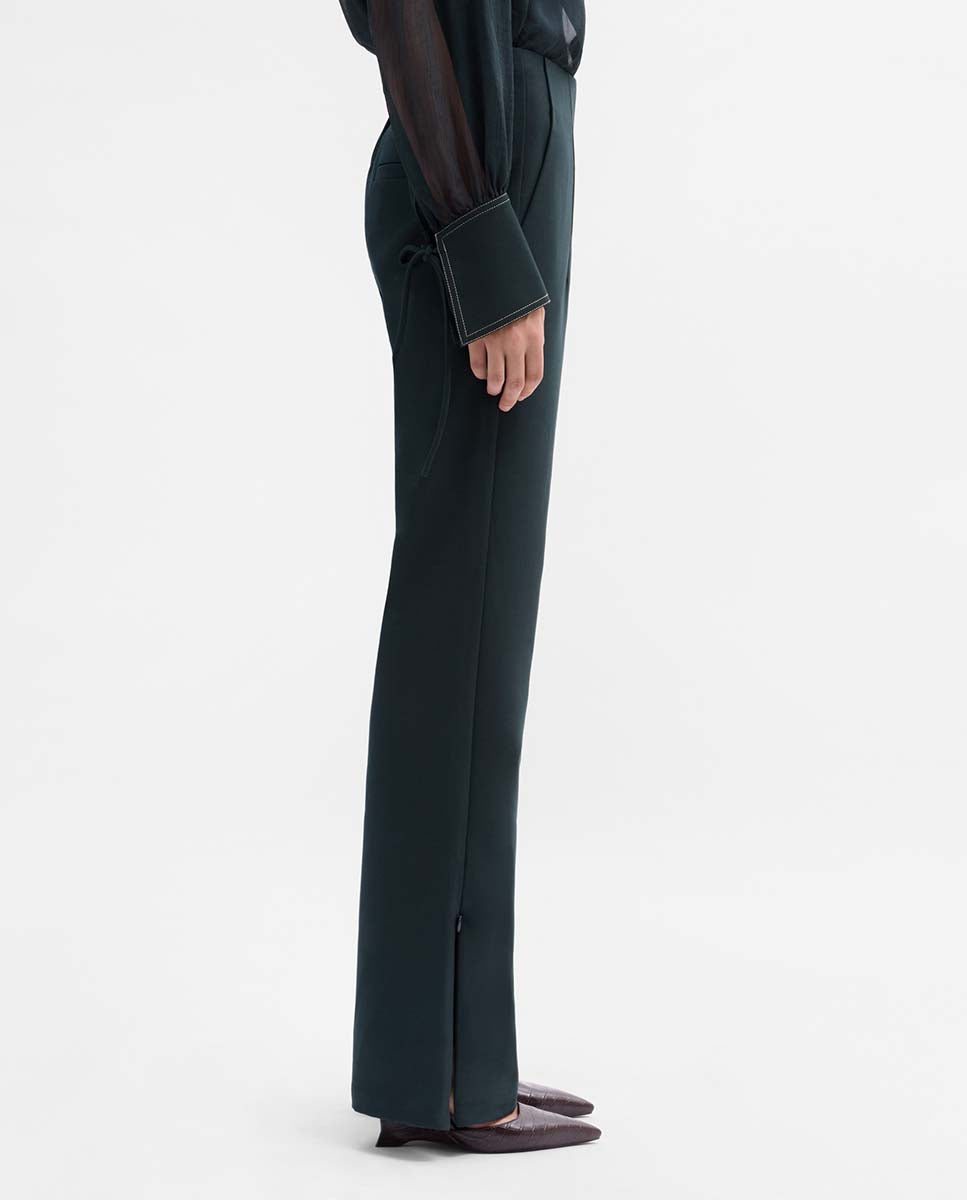 Pantalón twill elástico
