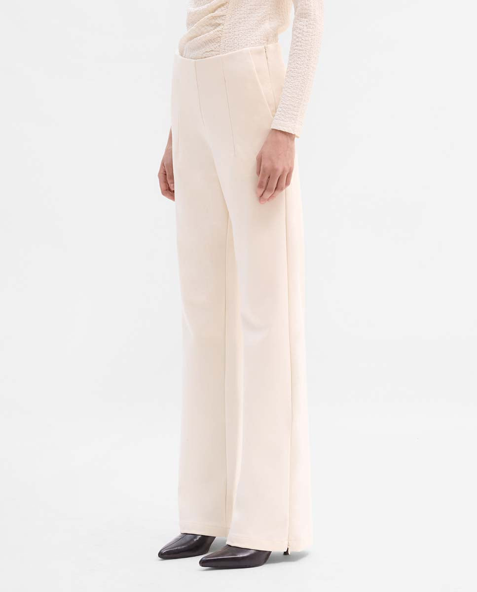 Pantalon en sergé extensible