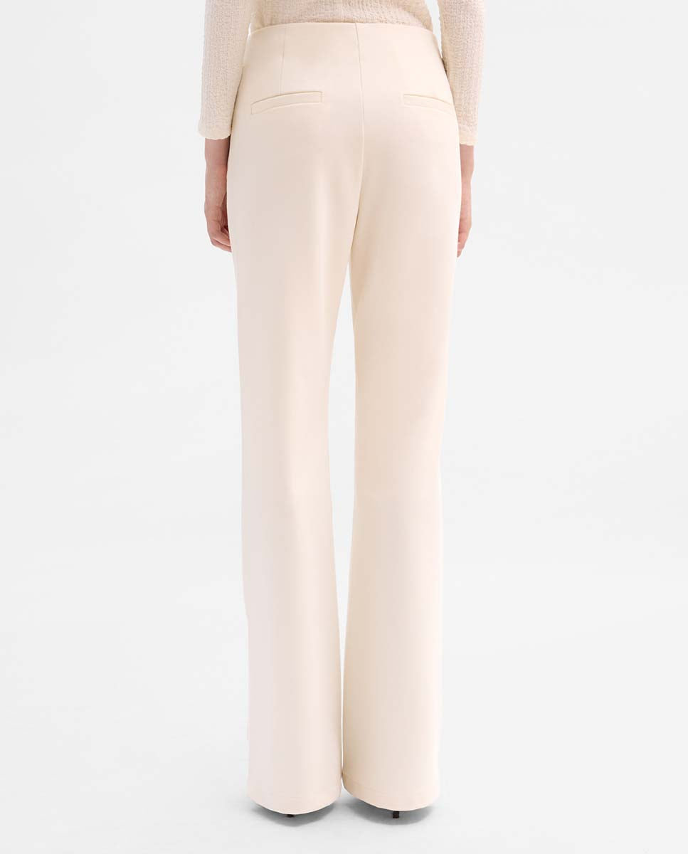 Pantalon en sergé extensible
