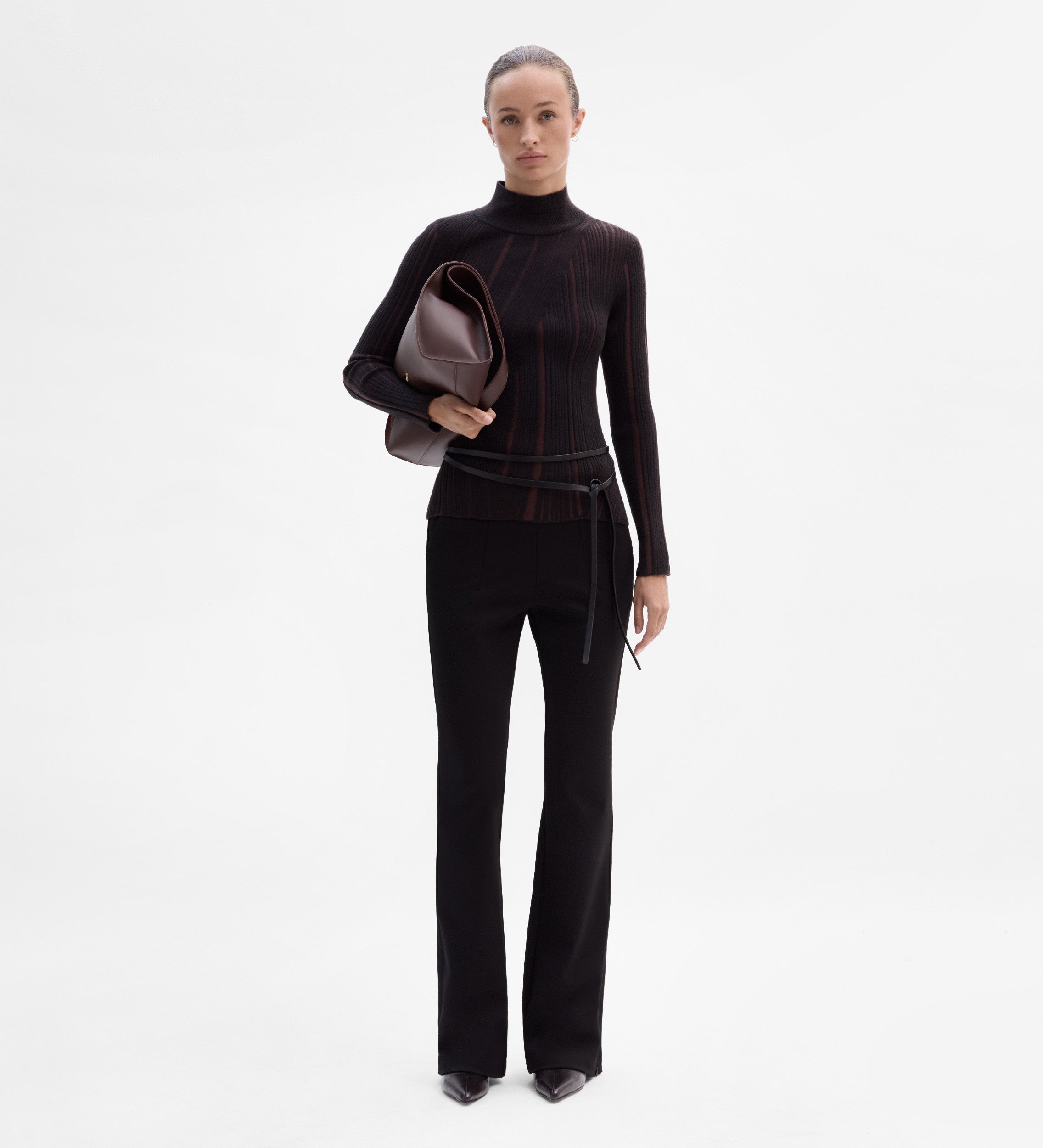 Stretch twill pants