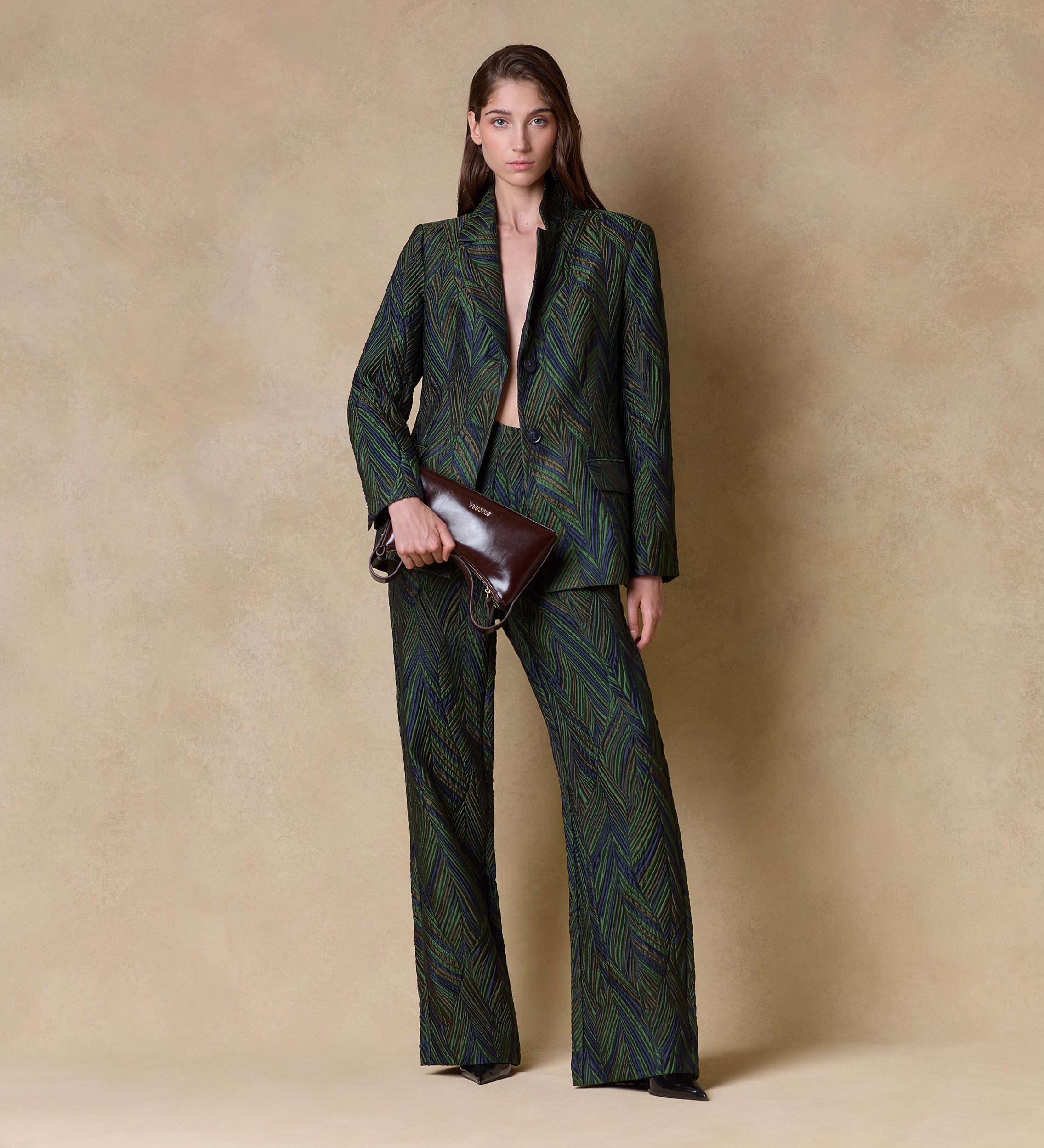 Fancy woven pants
