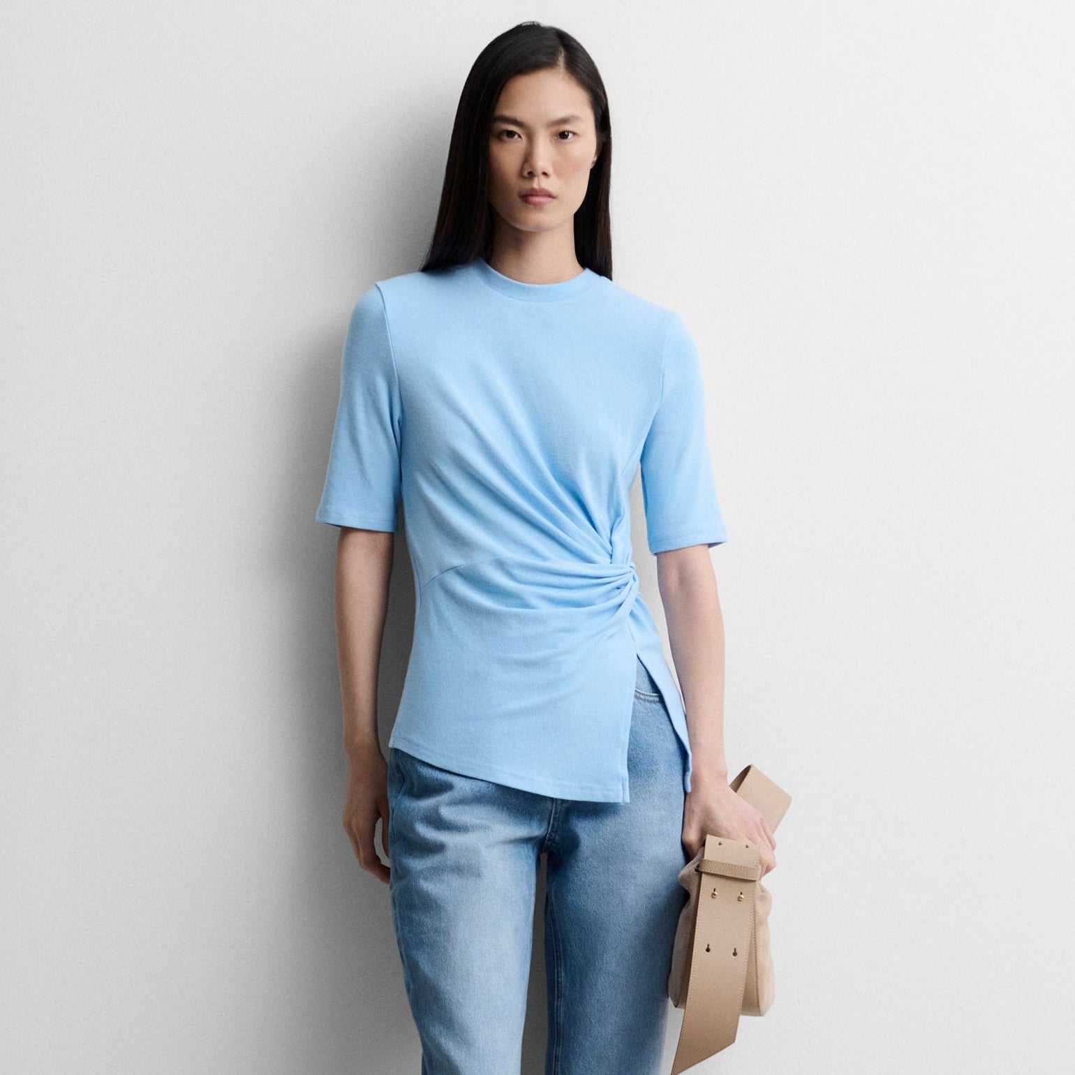 T-shirt drapé