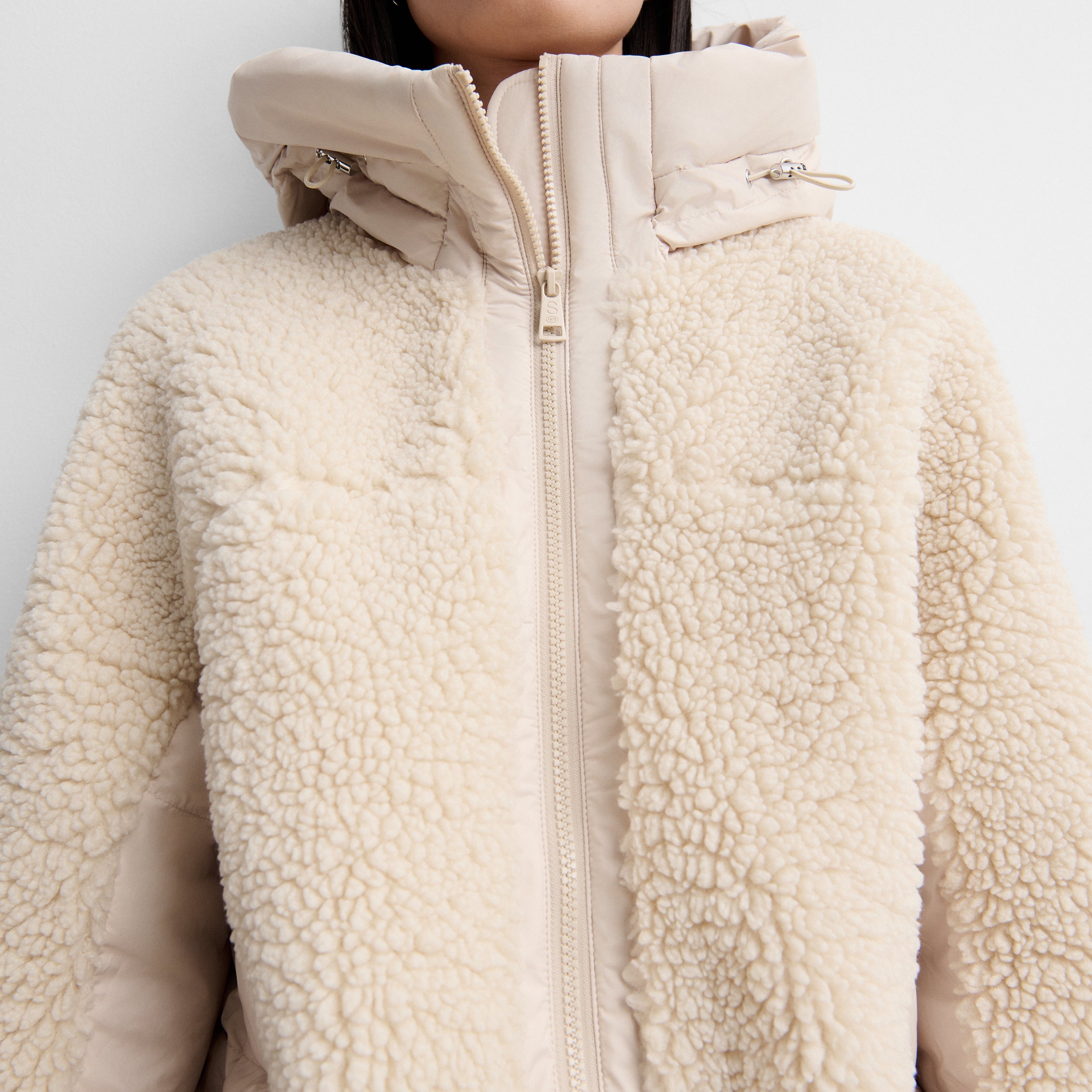 Parka corta bimateria