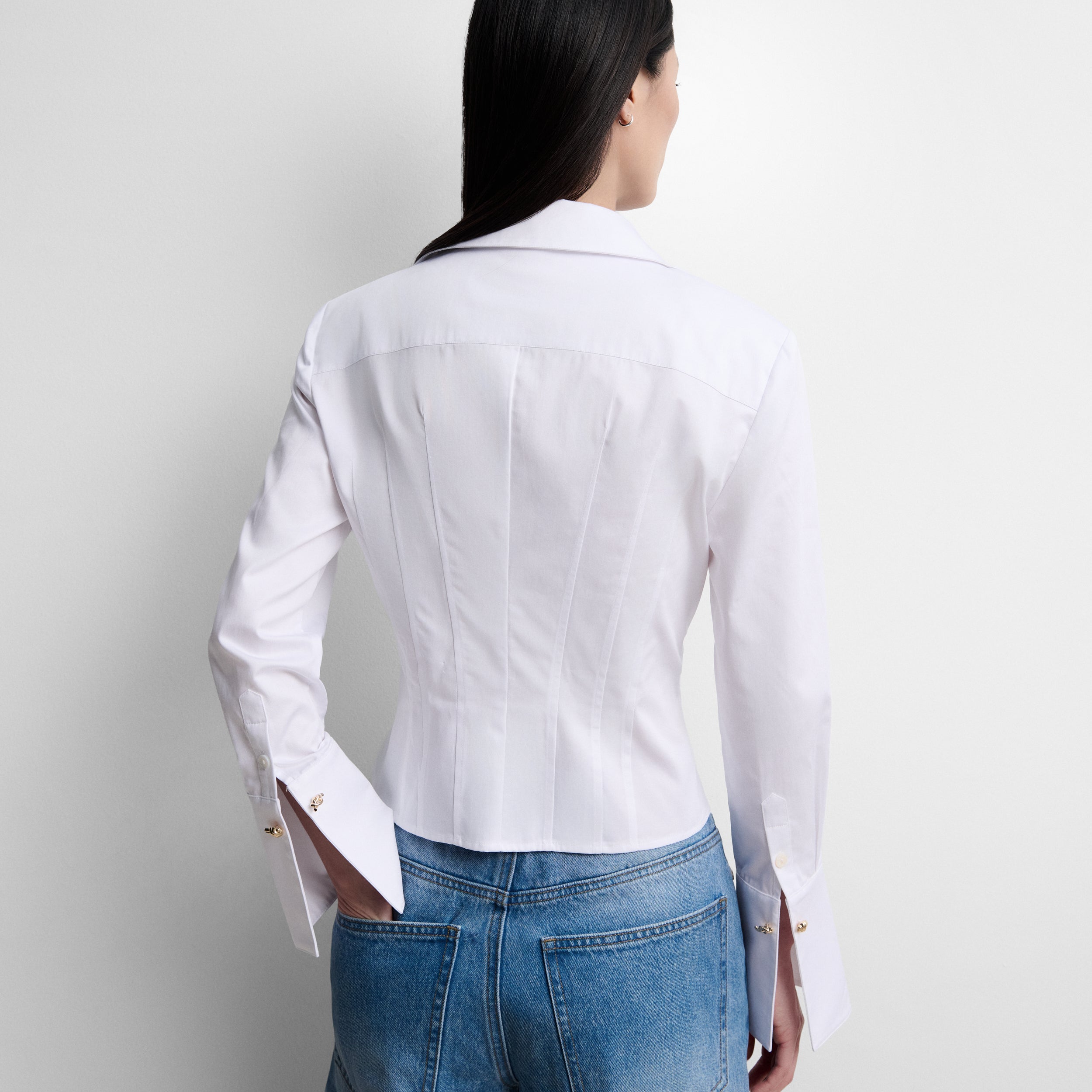 Camisa corta corsetera