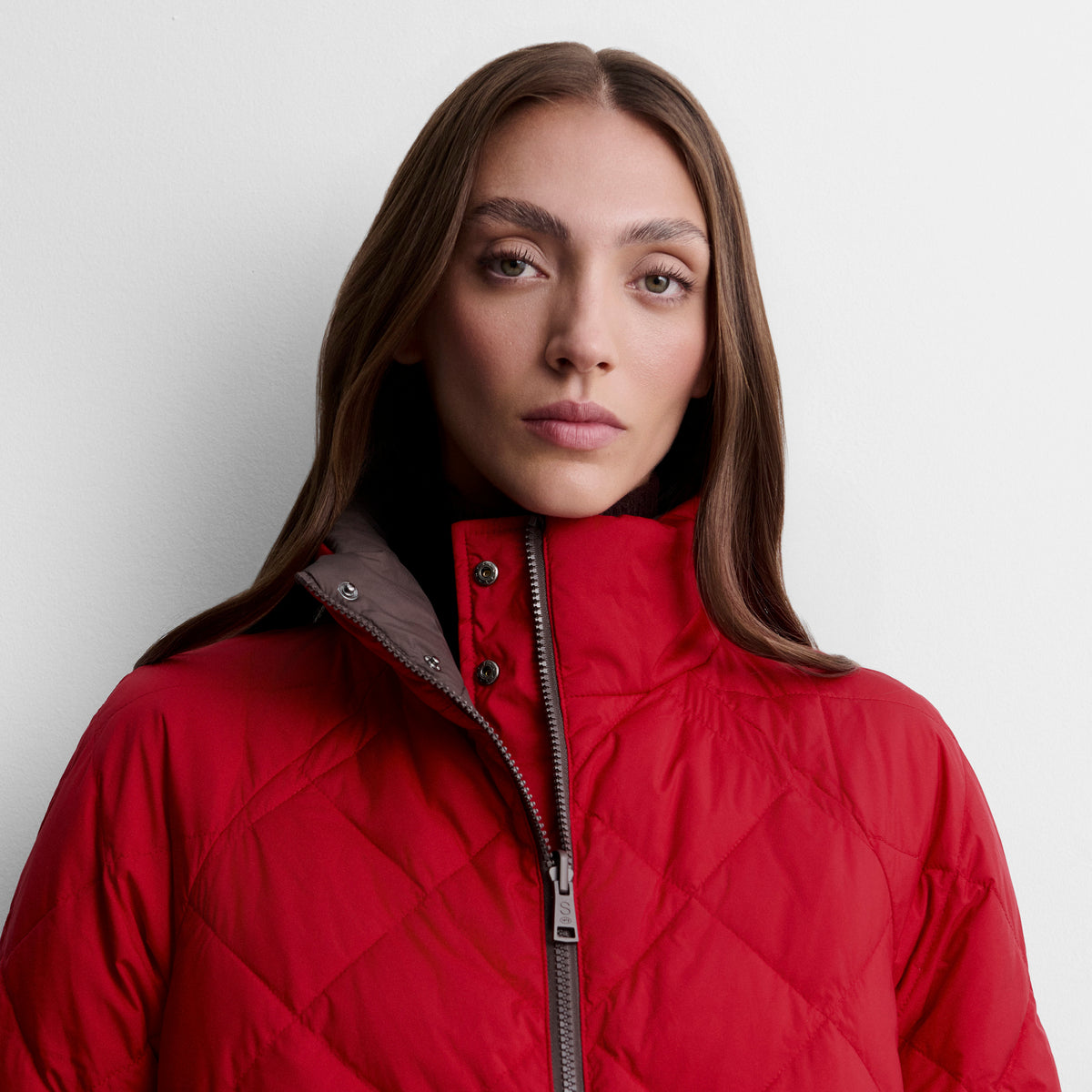 Parka courte réversible