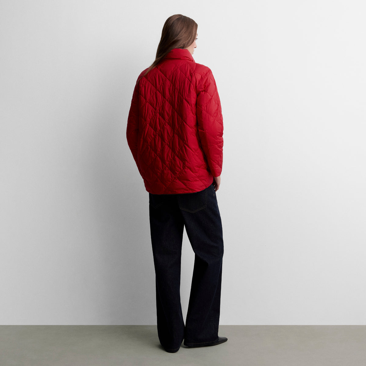 Parka courte réversible