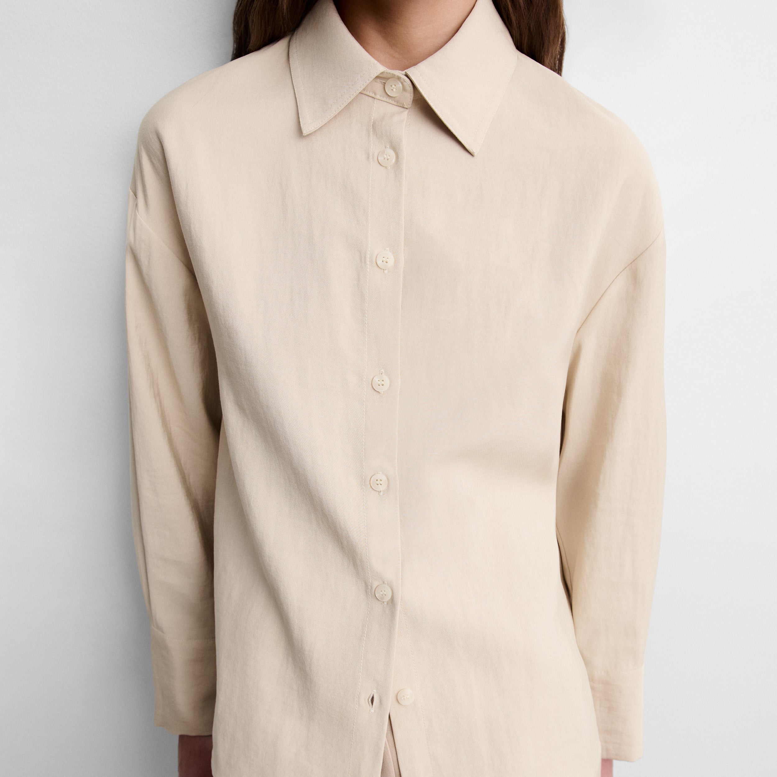 Camisa abertura espalda