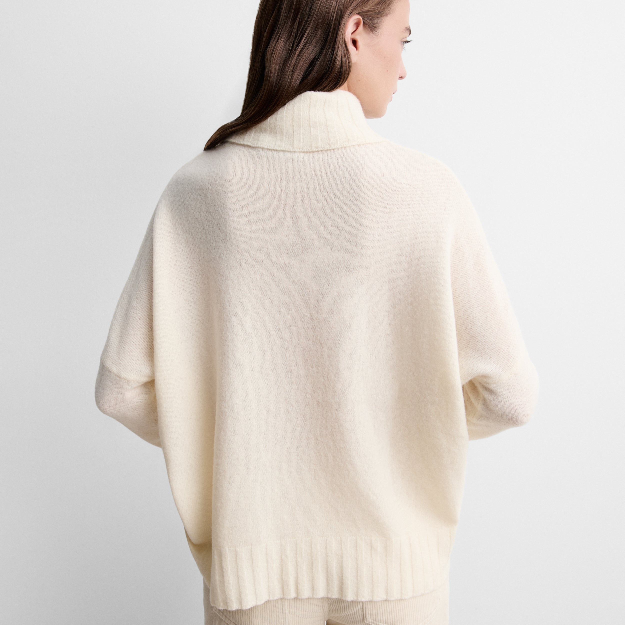 Pull oversize en laine