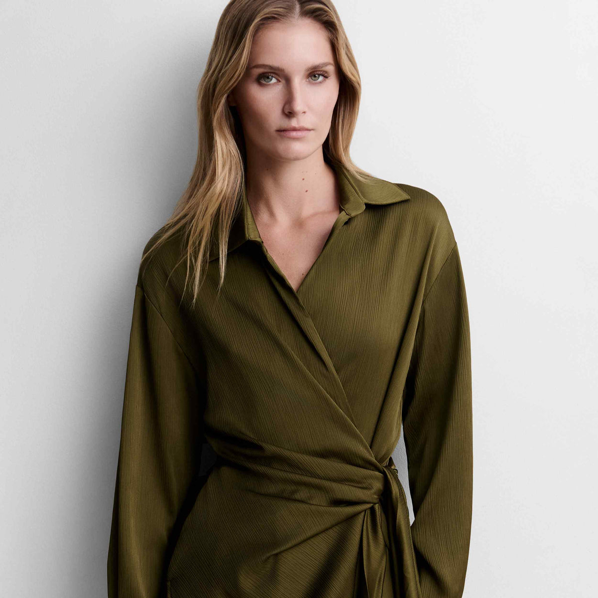 Blouse fluide à nouer