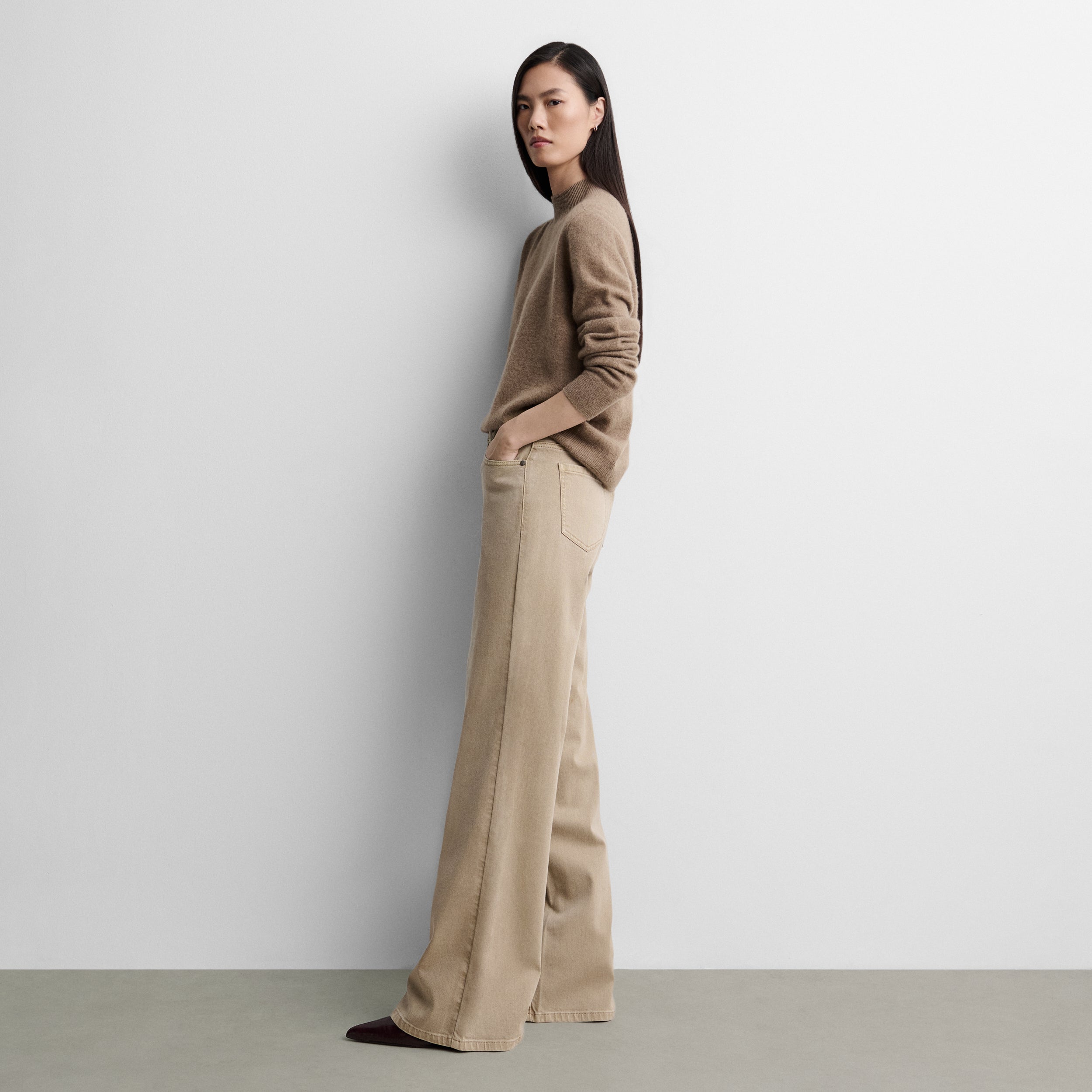Pantalón vaquero ancho