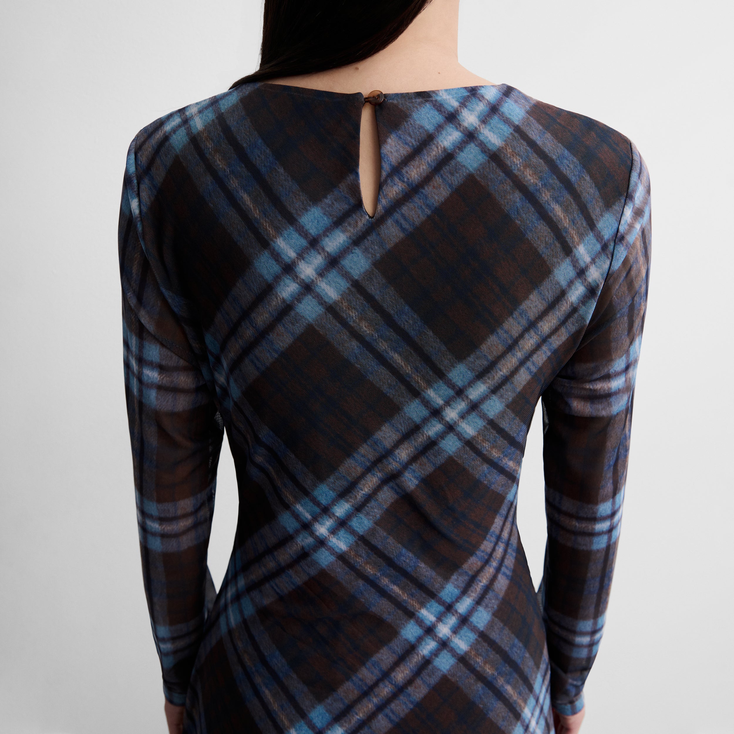 Vestido tul estampado