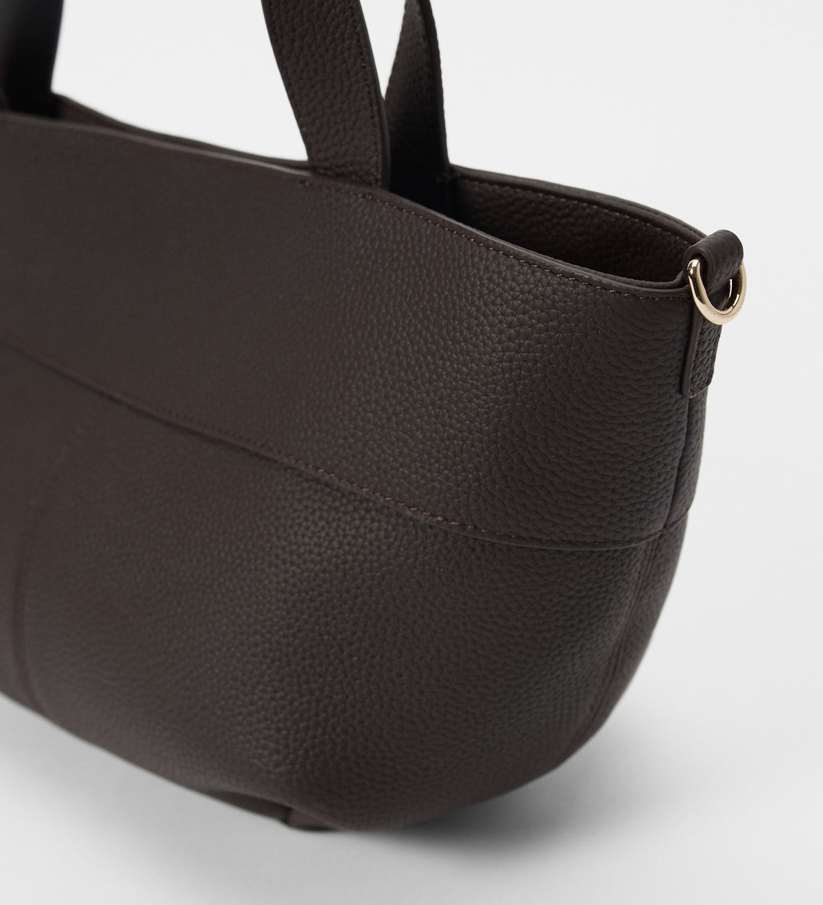 Sac shopper en cuir