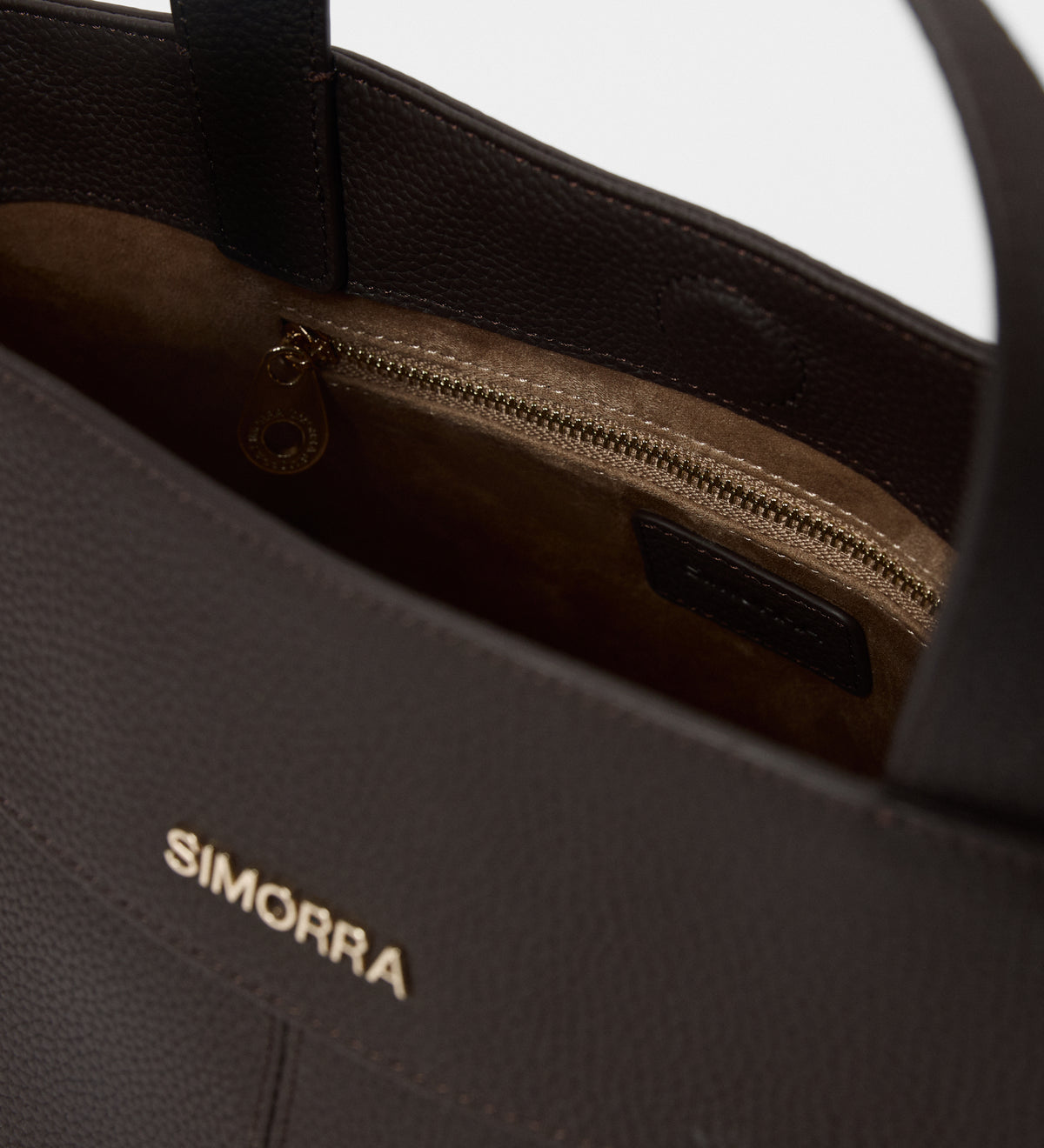 Sac shopper en cuir