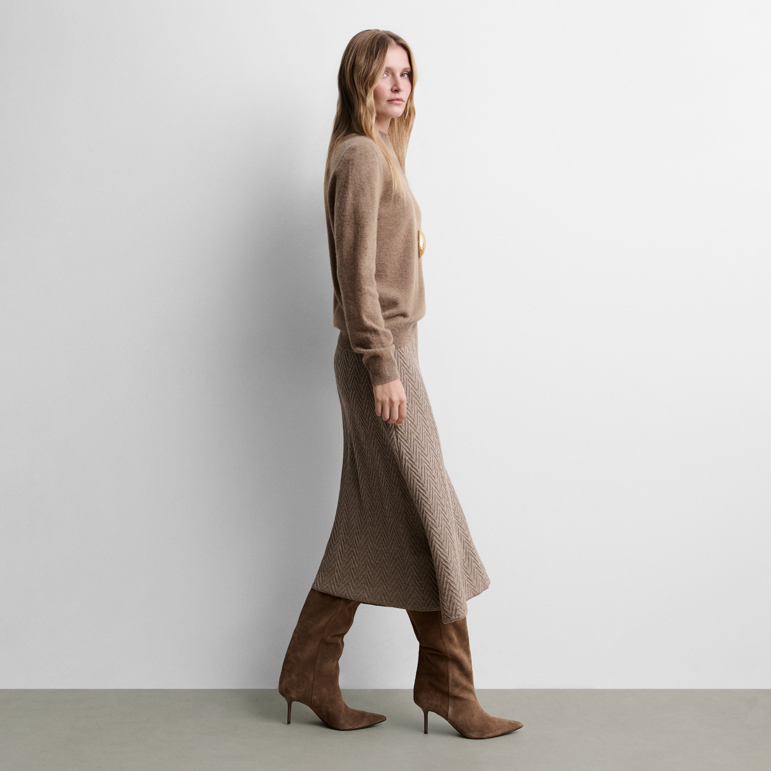 Jupe en maille fantaisie