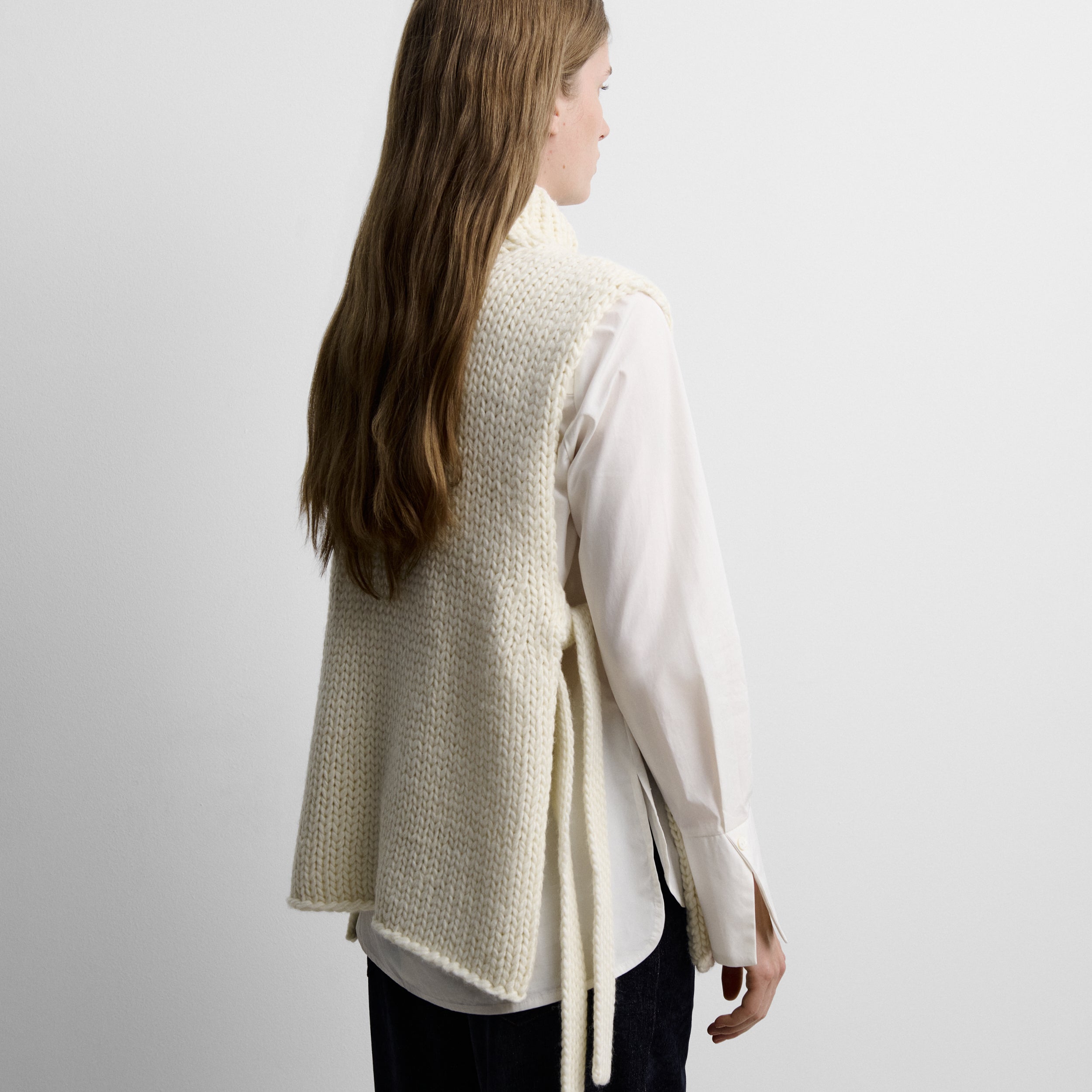 Gilet en maille à boutons