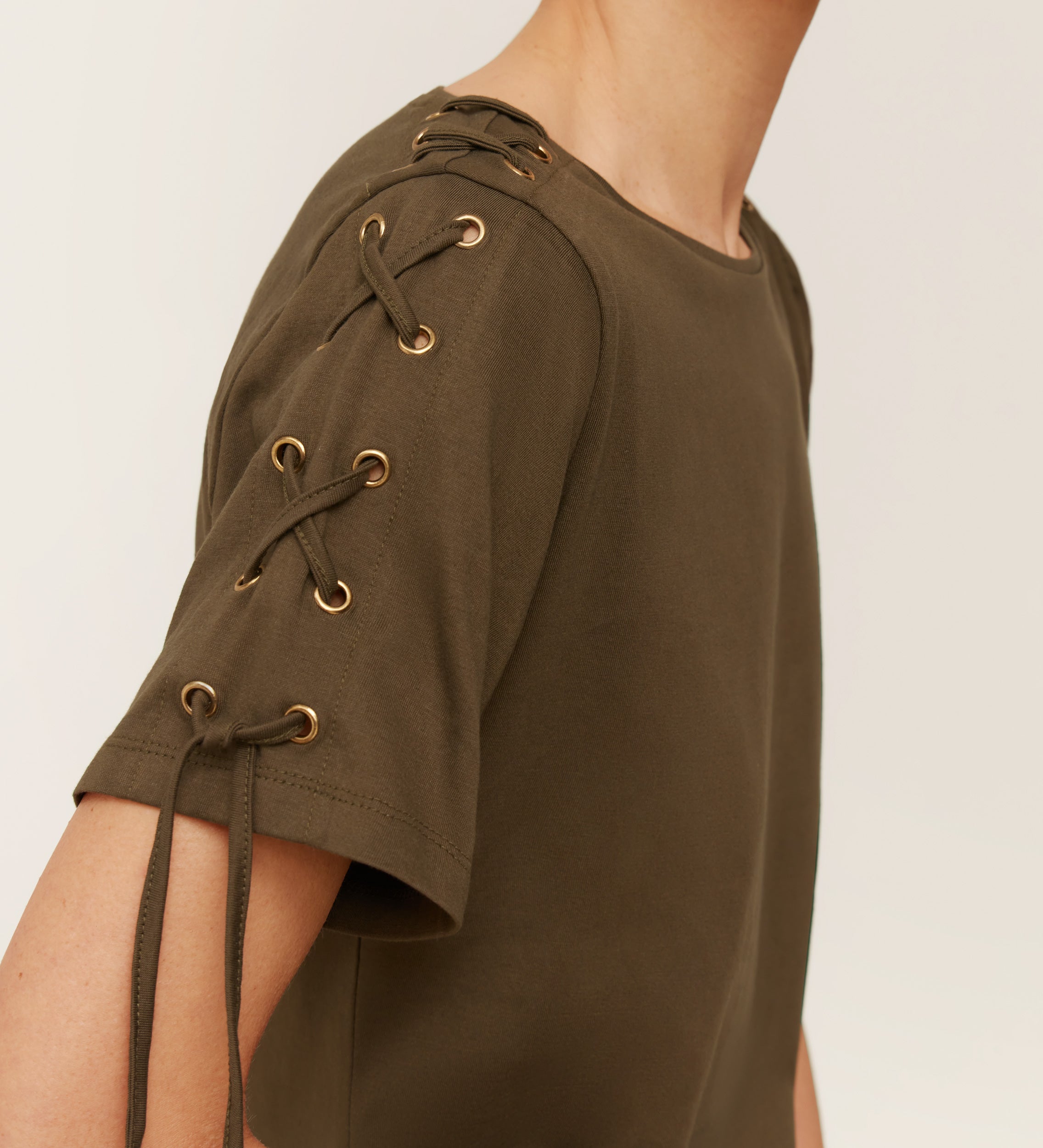 Eyelet t-shirt