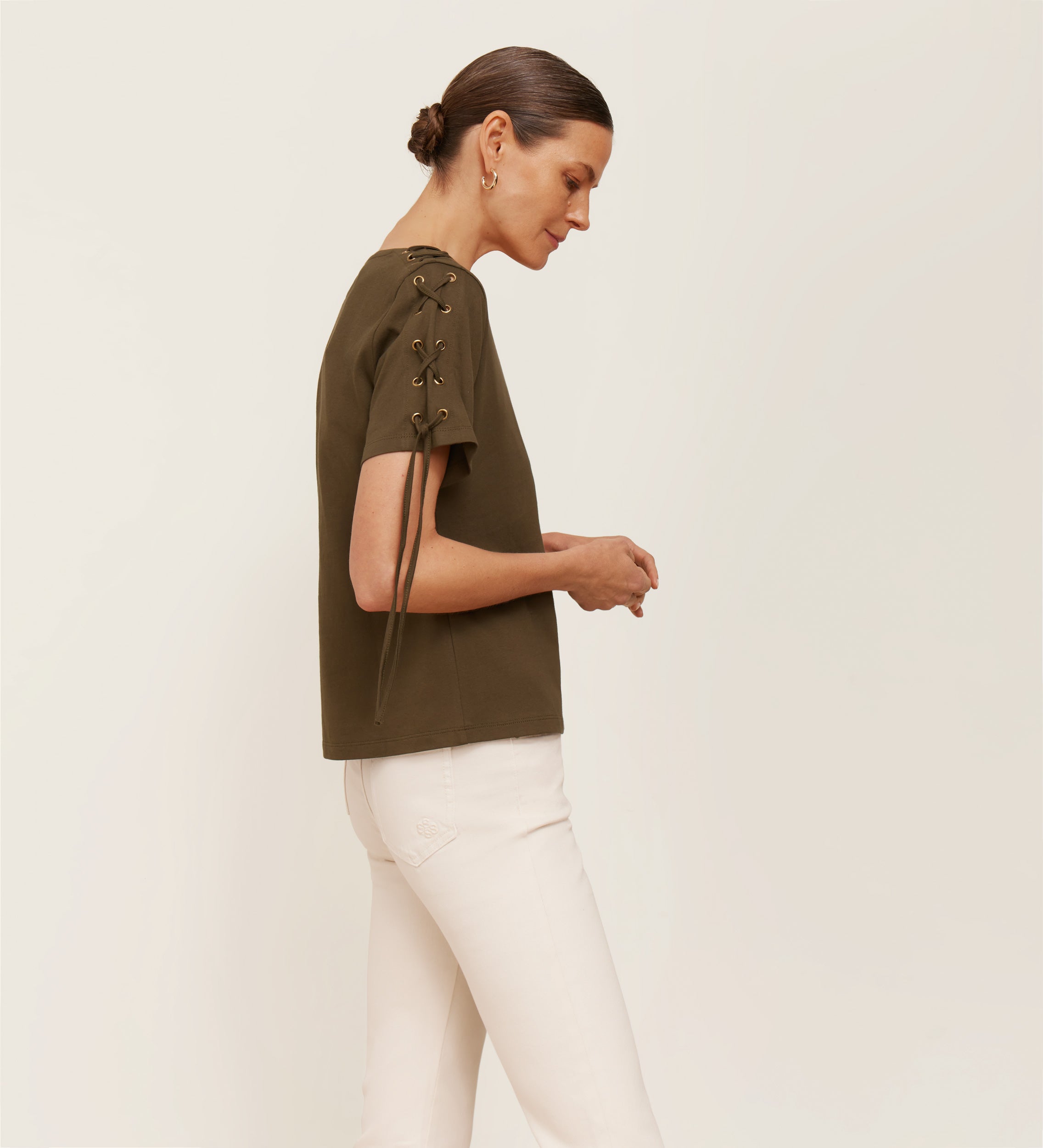 Eyelet t-shirt