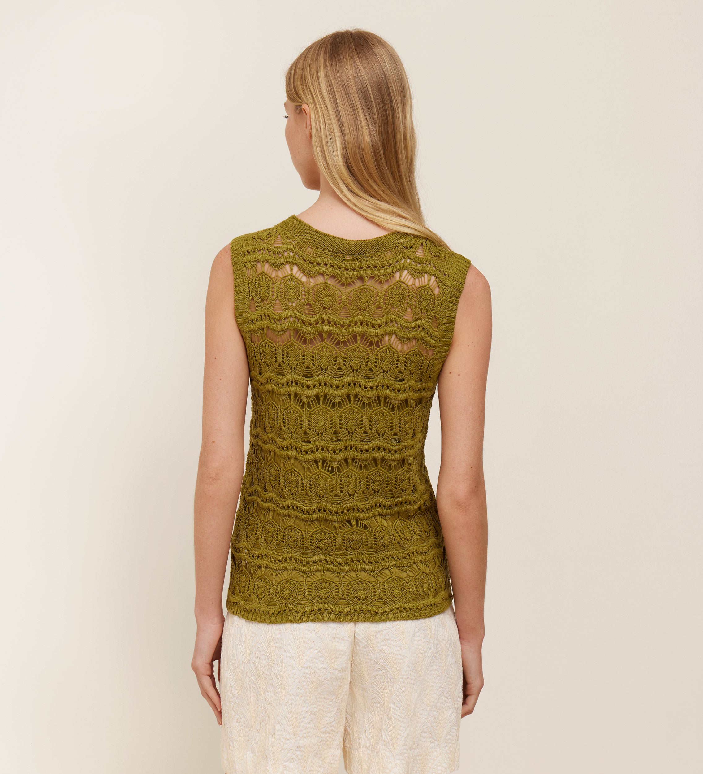 Top tricot calados